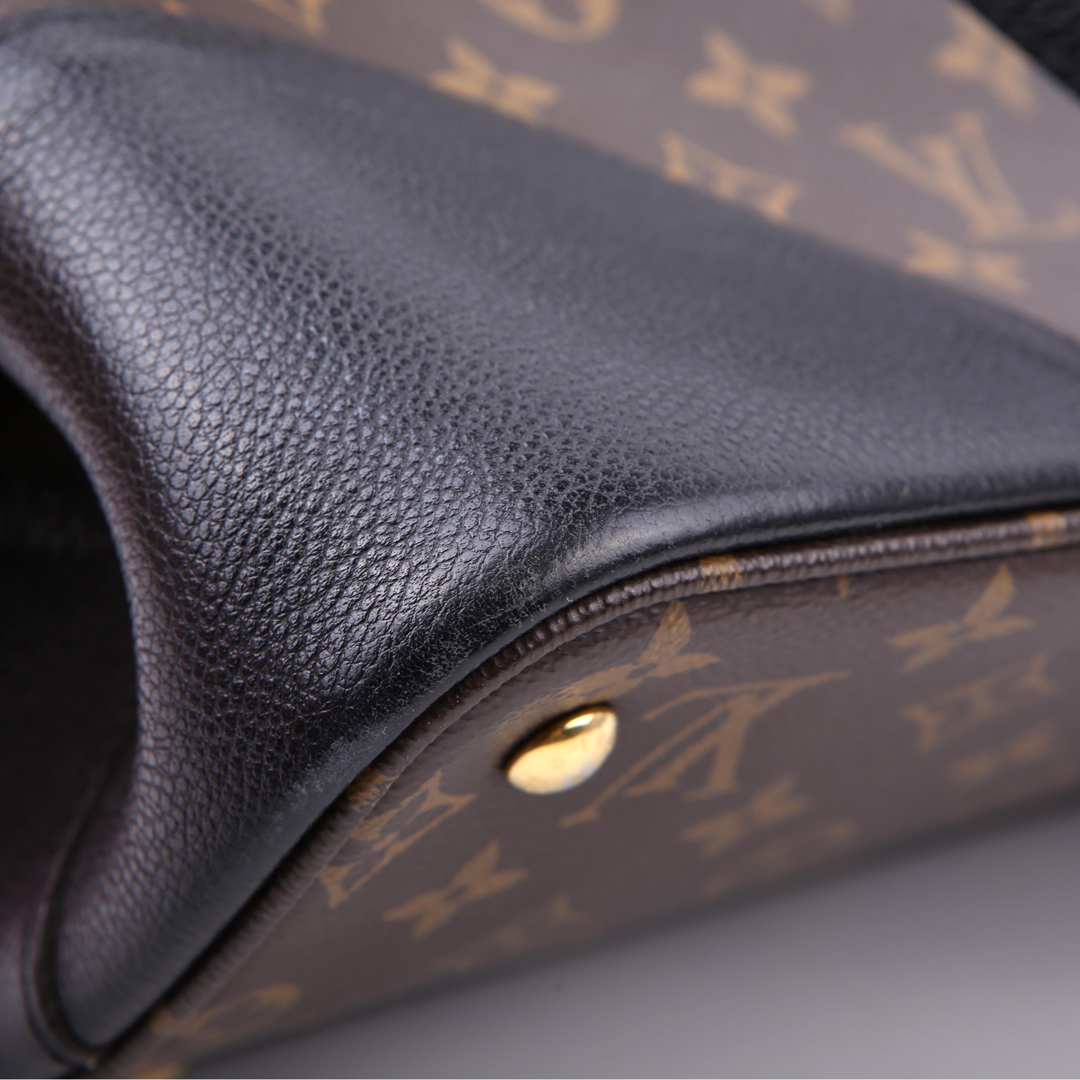 Louis Vuitton Flandrin Monogram/Leather Black