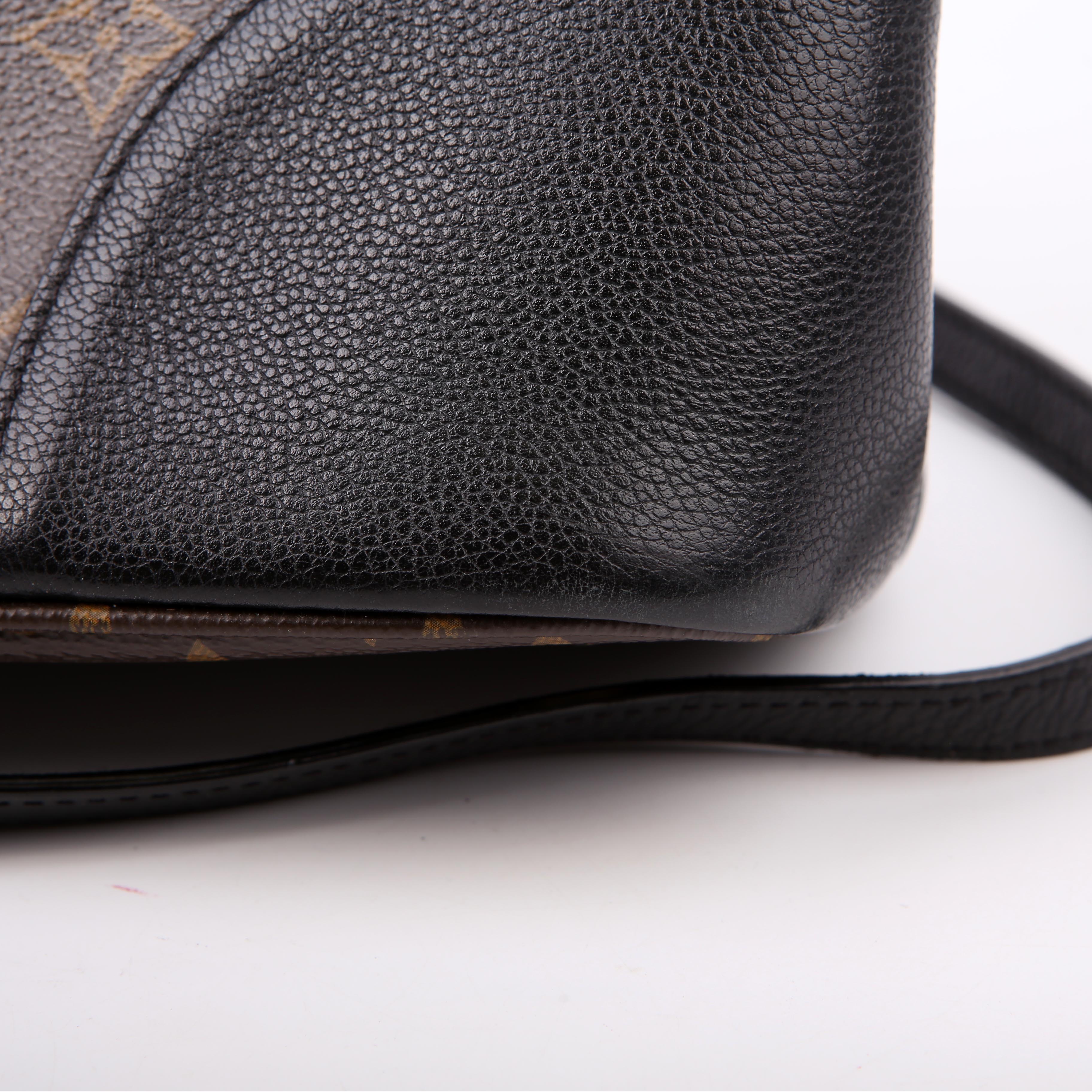 Louis Vuitton Flandrin Monogram/Leather Black