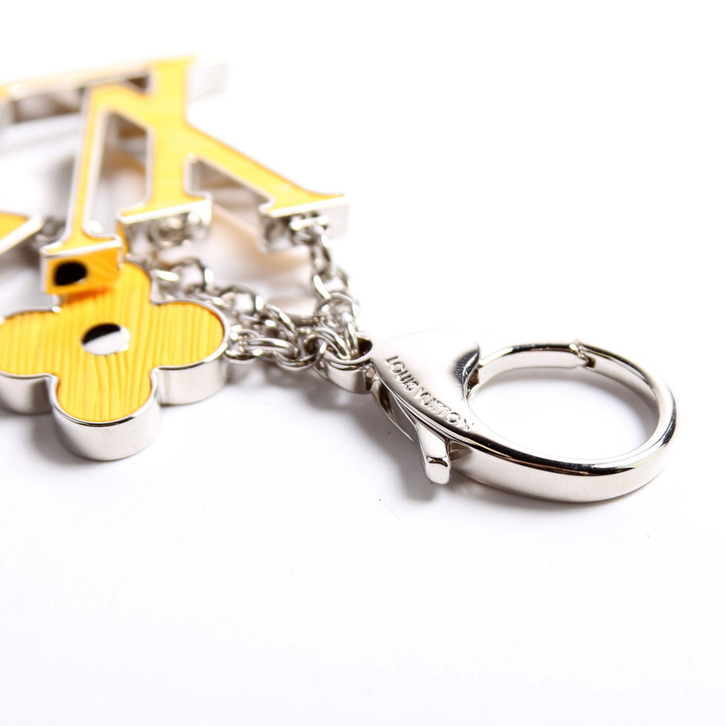 Louis Vuitton Fleur D'Epi Bag Charm Yellow/Silver