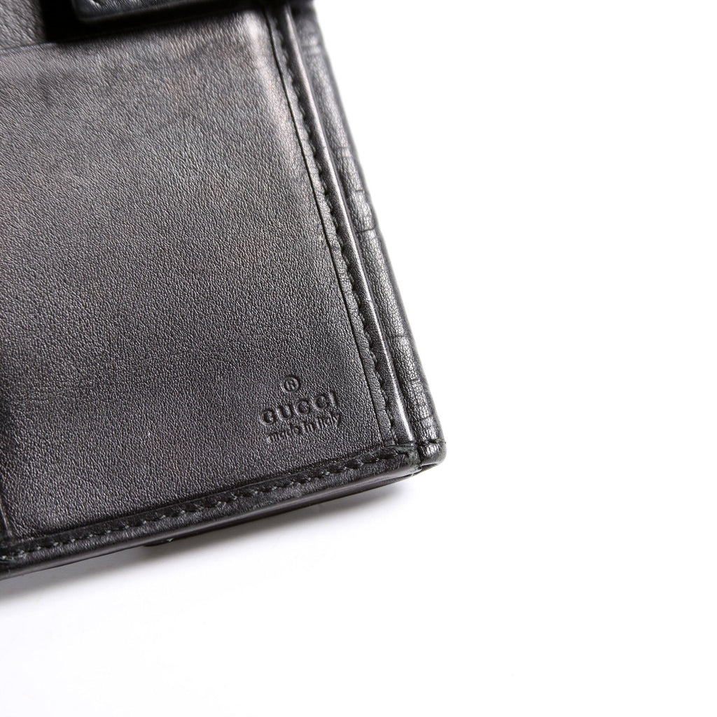 Gucci 112715 GG Leather Continental Wallet