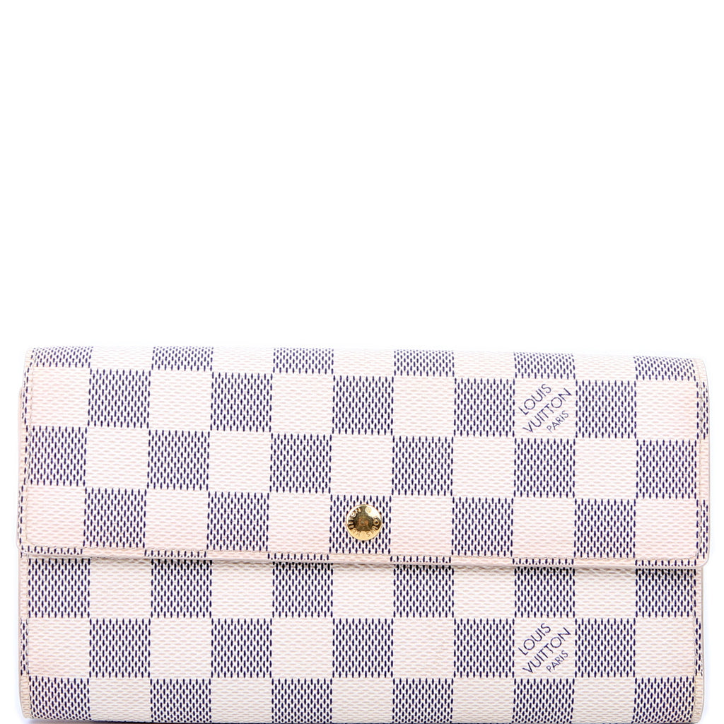 Louis Vuitton Sarah Wallet Damier Azur