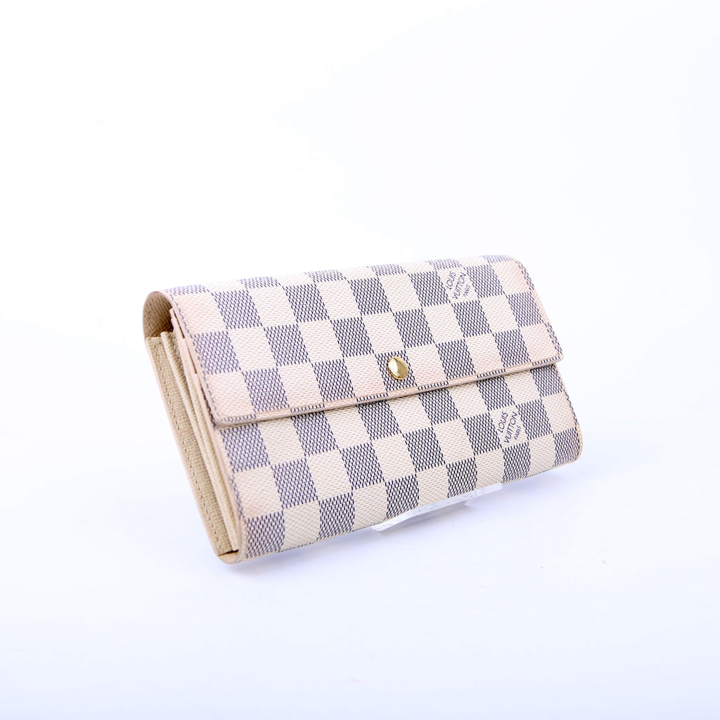 Louis Vuitton Sarah Wallet Damier Azur