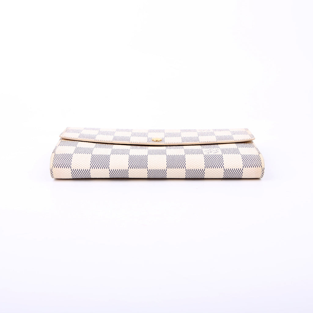Louis Vuitton Sarah Wallet Damier Azur