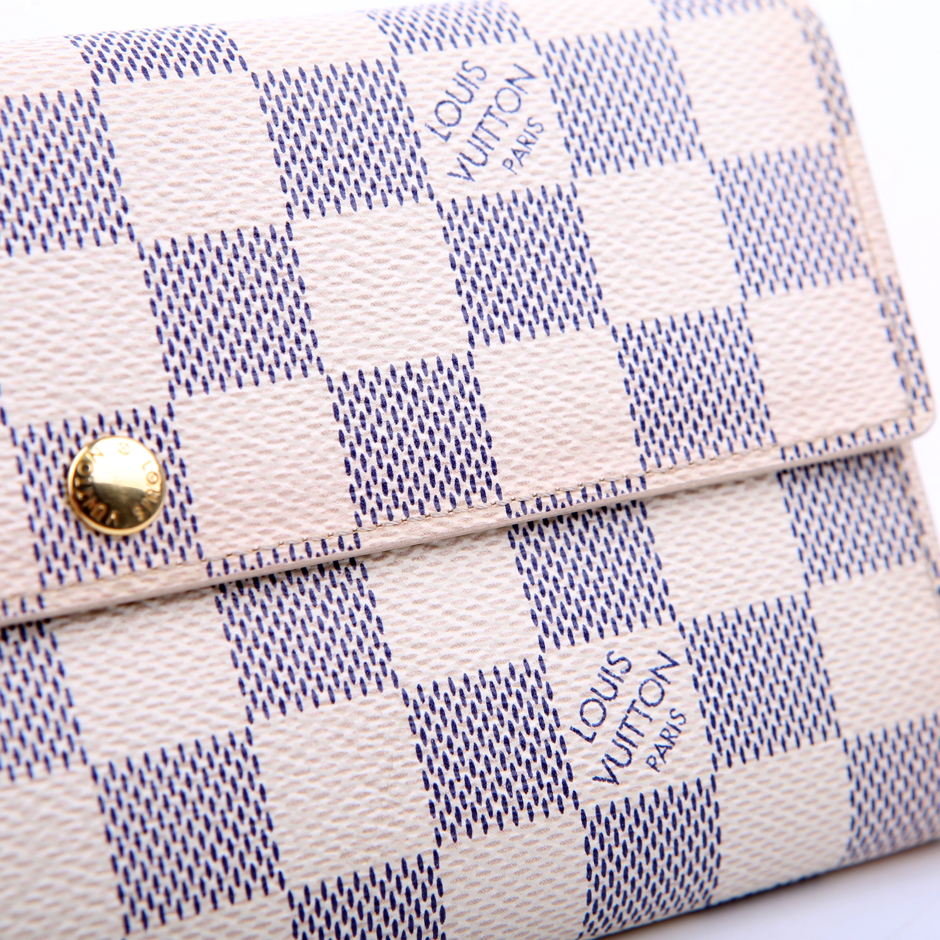 Louis Vuitton Sarah Wallet Damier Azur