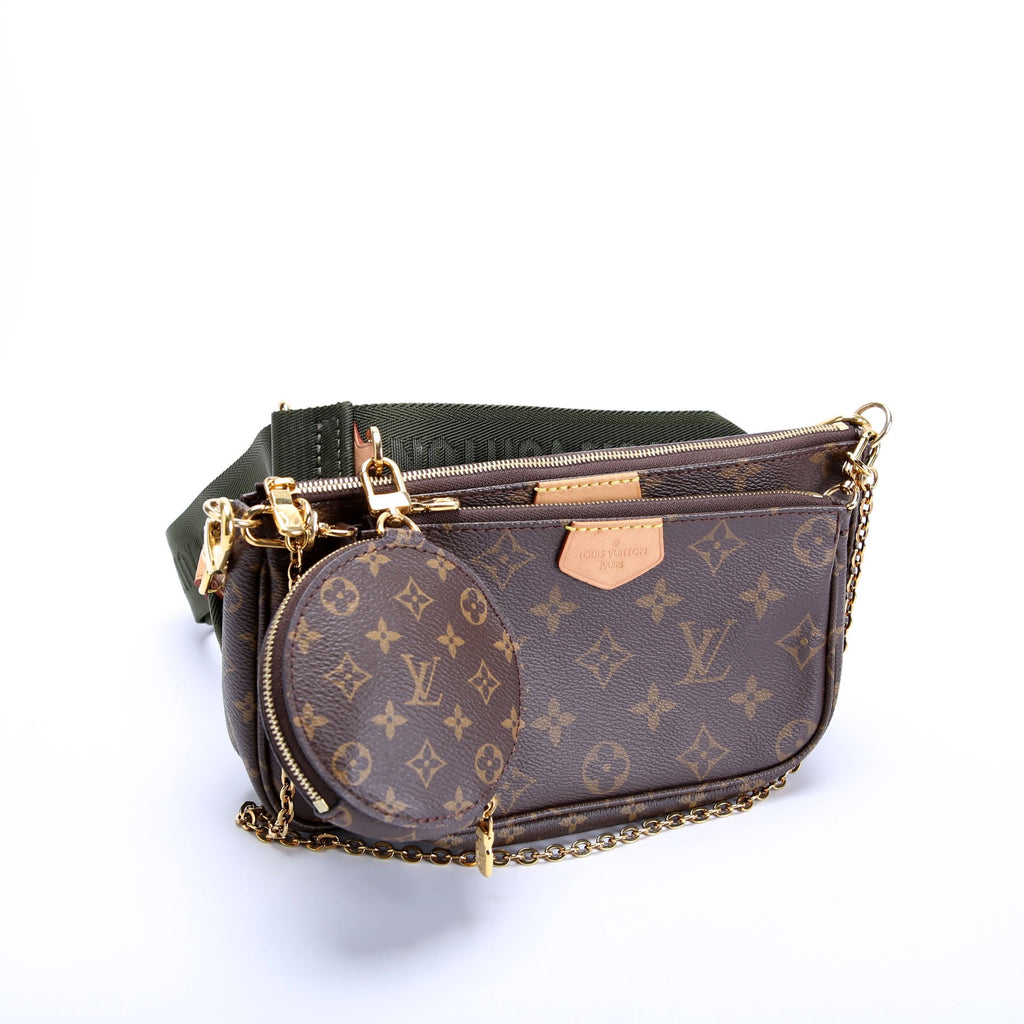Louis Vuitton Multi Pochette Monogram Green
