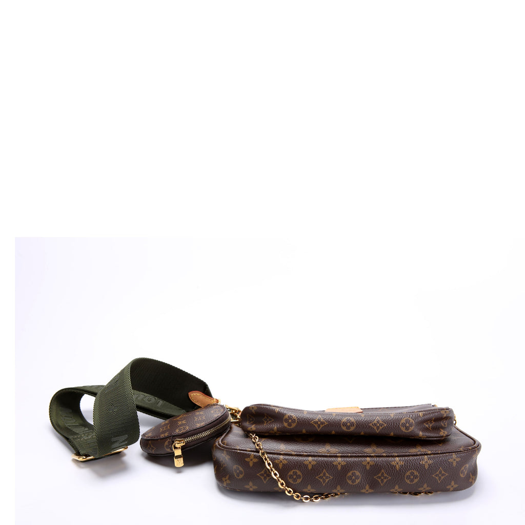 Louis Vuitton Multi Pochette Monogram Green