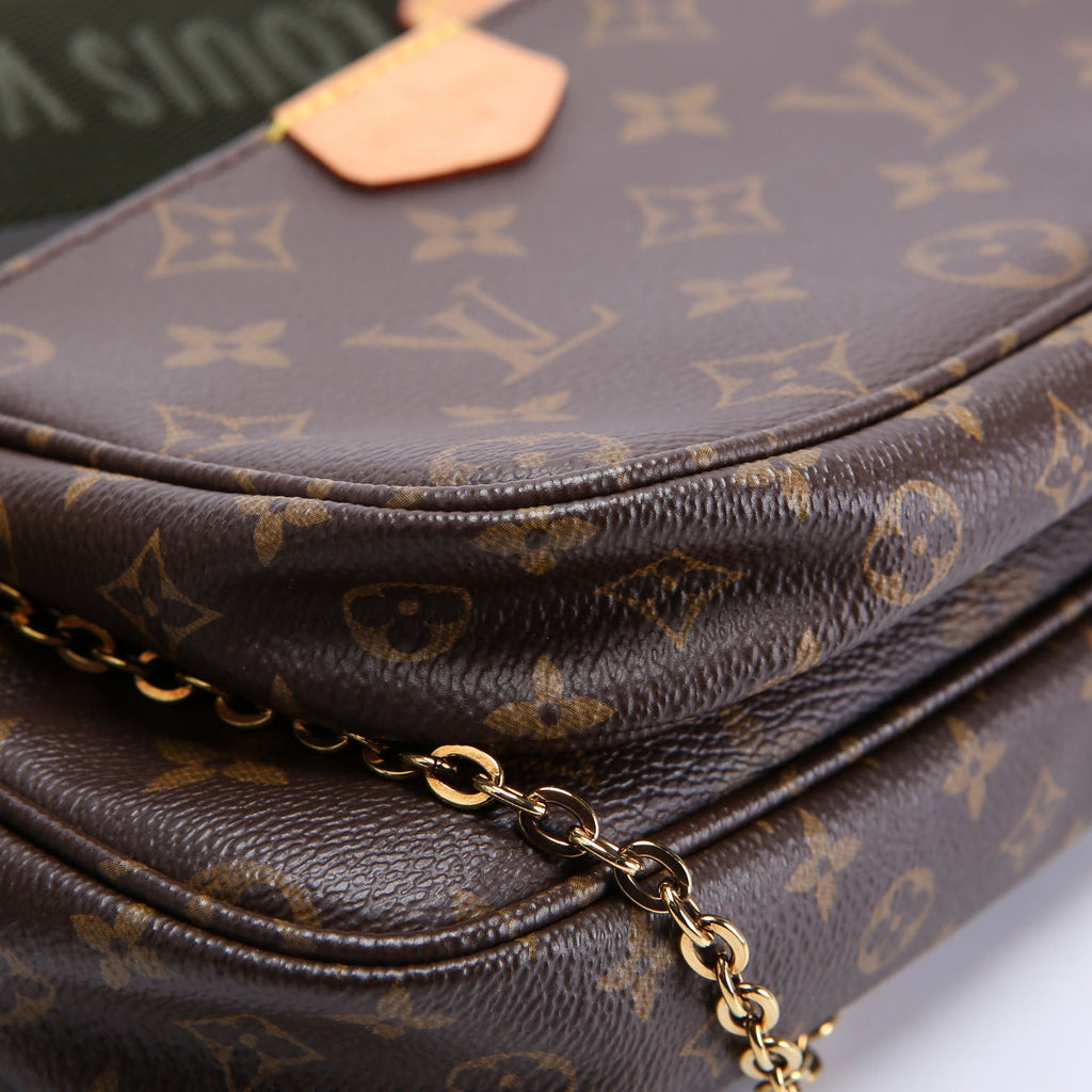 Louis Vuitton Multi Pochette Monogram Green