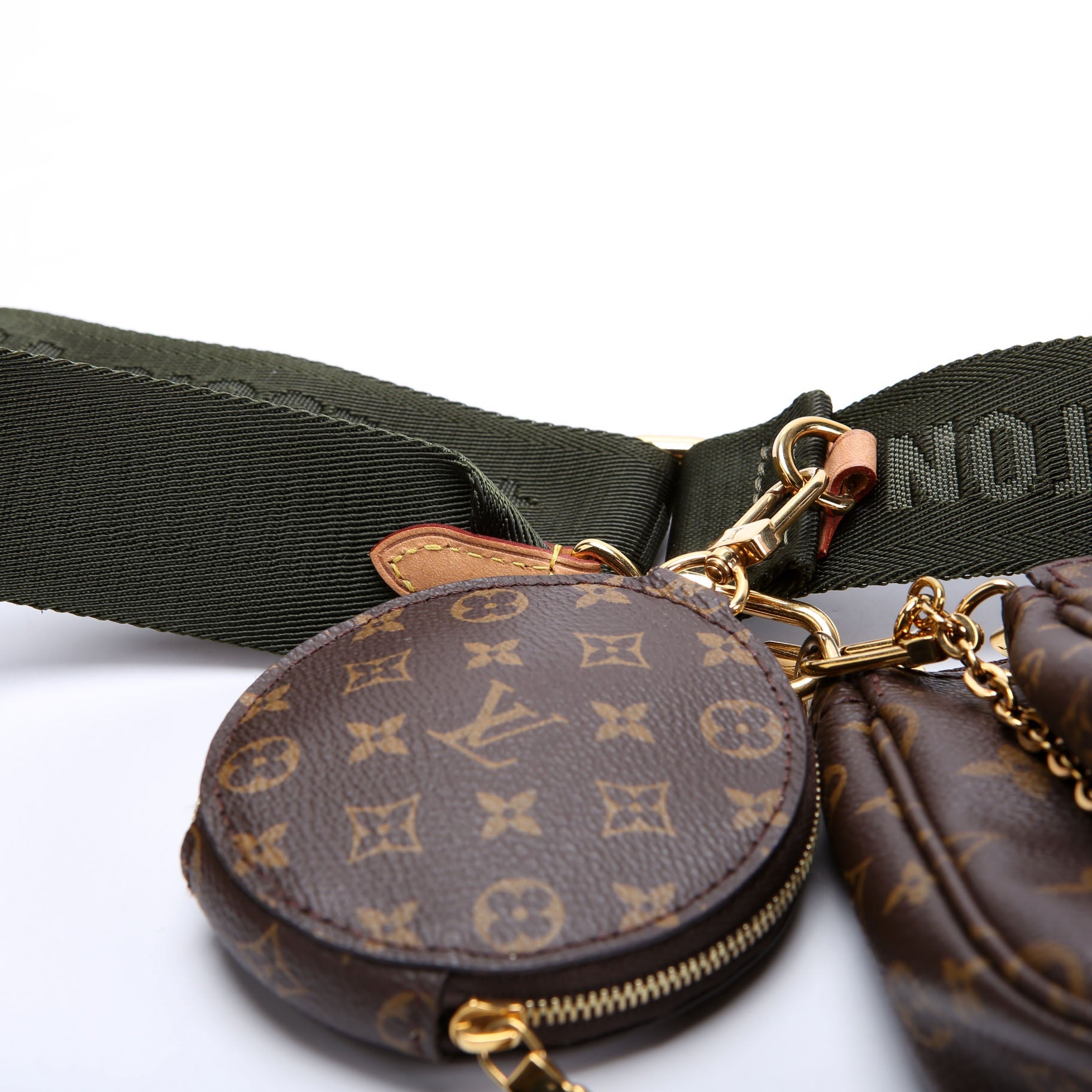 Louis Vuitton Multi Pochette Monogram Green