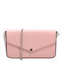Louis Vuitton Pochette Felicie Epi Leather Pink