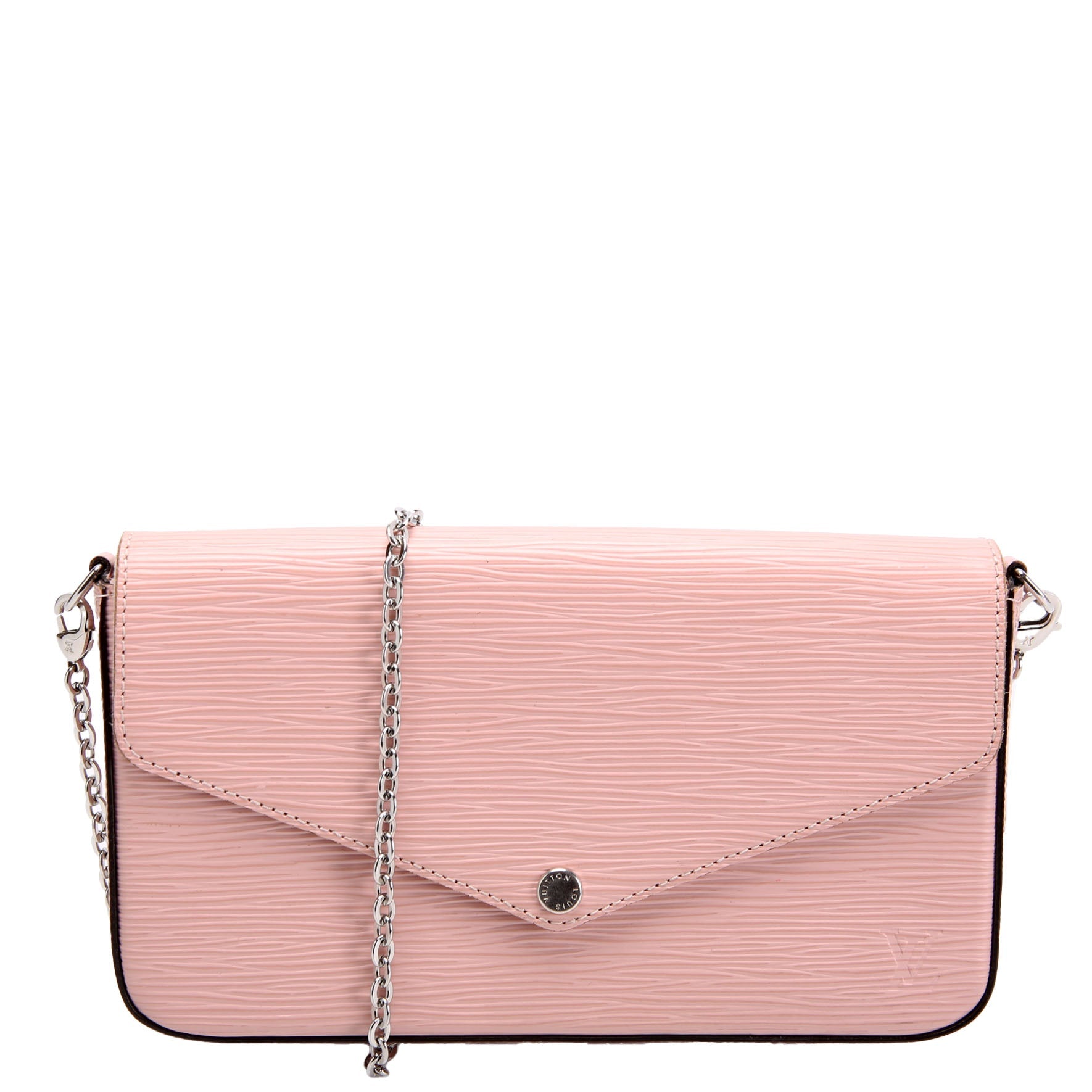 Louis Vuitton Pochette Felicie Epi Leather Pink