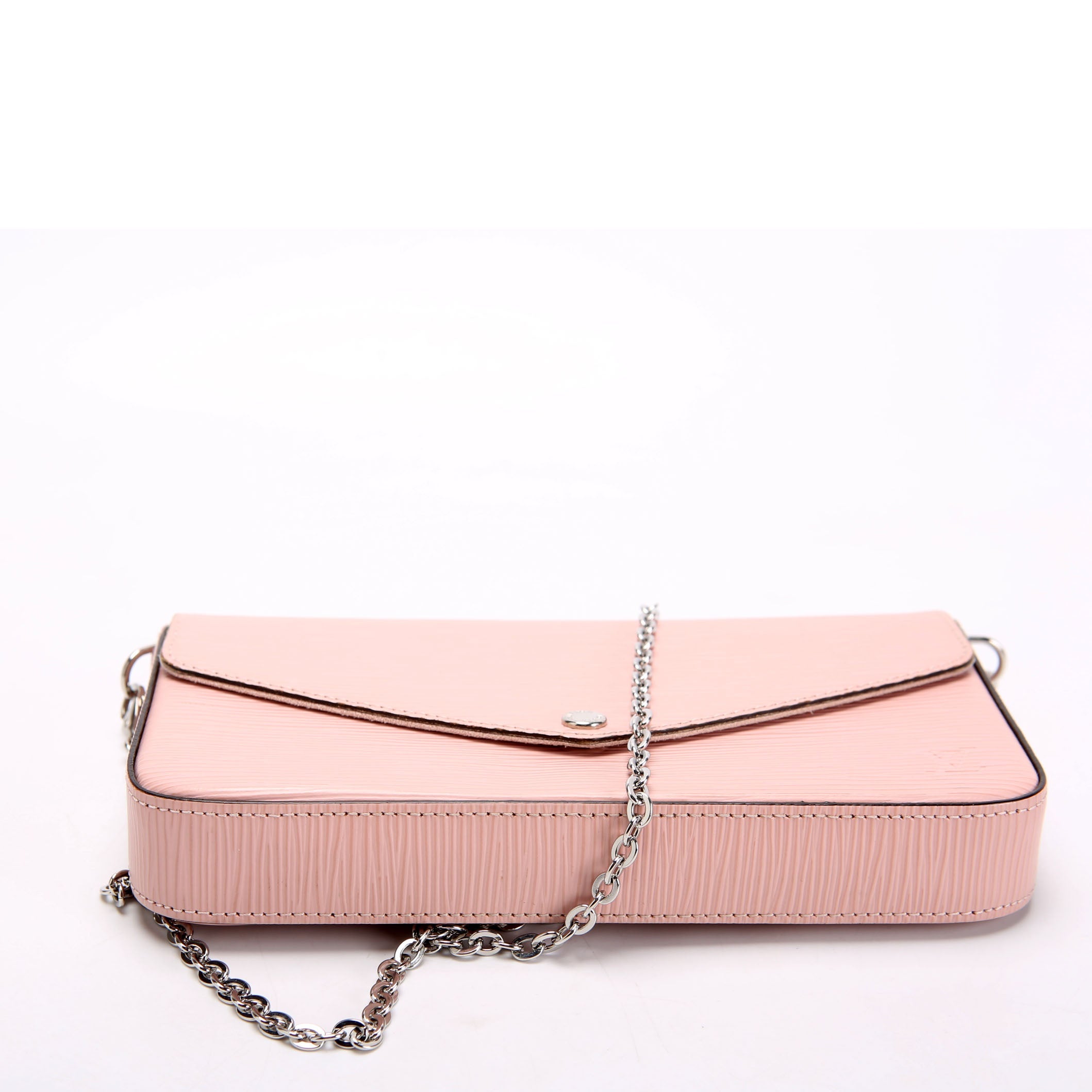Louis Vuitton Pochette Felicie Epi Leather Pink