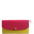Louis Vuitton Emilie Wallet Epi 2 Tone