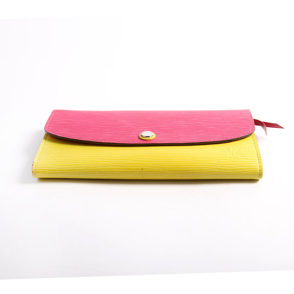 Louis Vuitton Emilie Wallet Epi 2 Tone