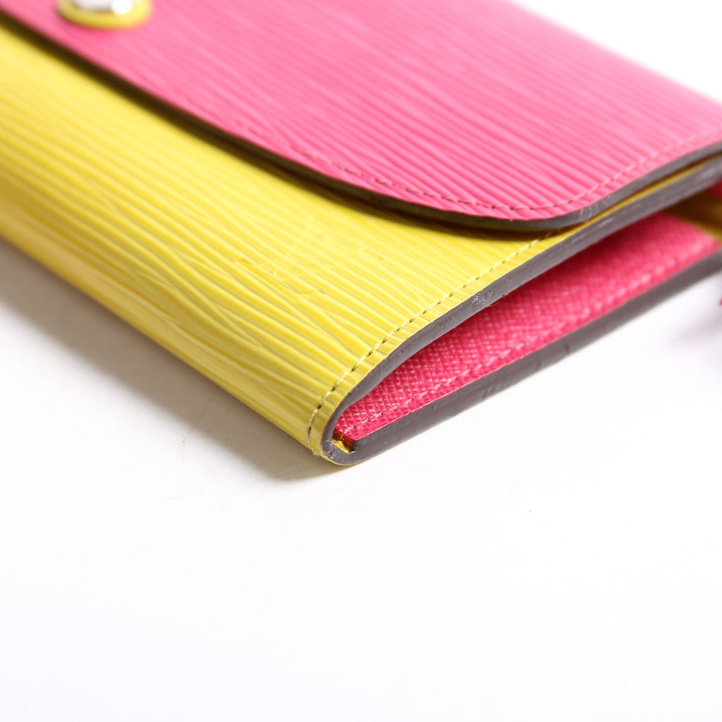 Louis Vuitton Emilie Wallet Epi 2 Tone