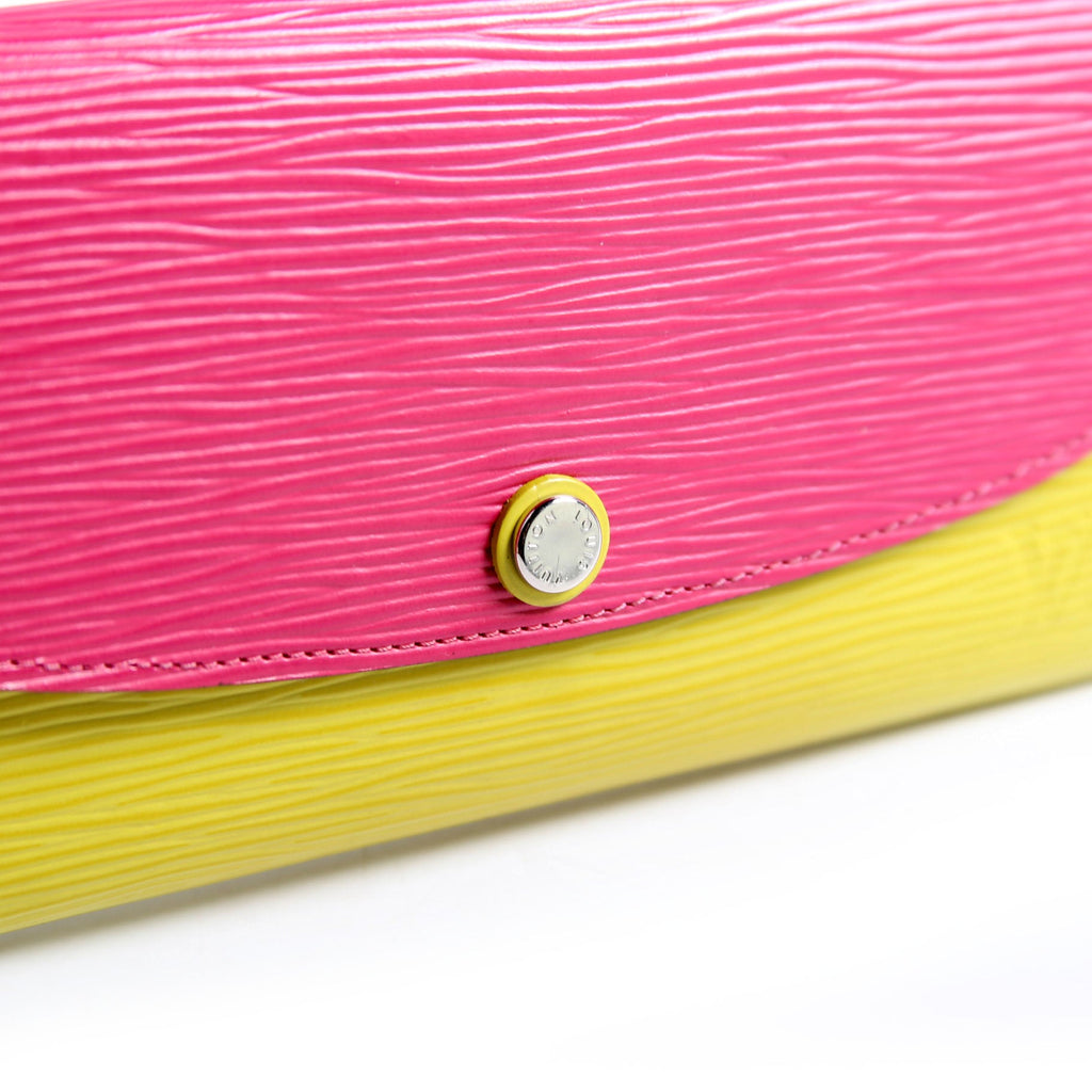 Louis Vuitton Emilie Wallet Epi 2 Tone