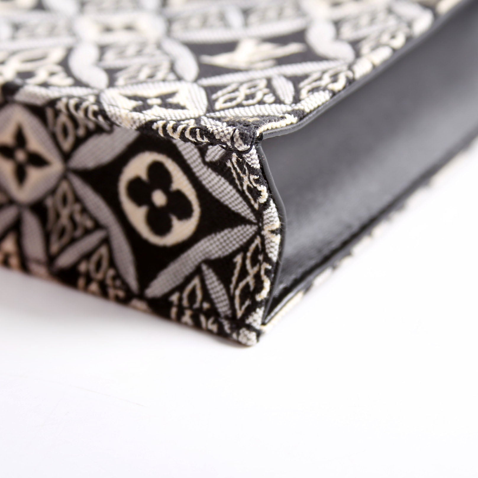 Louis Vuitton Petit Sac Plat Since 1854 Jacquard Black/Blue/White