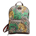 Gucci 428027 GG Supreme Bengal Backpack Beige/Multicolor