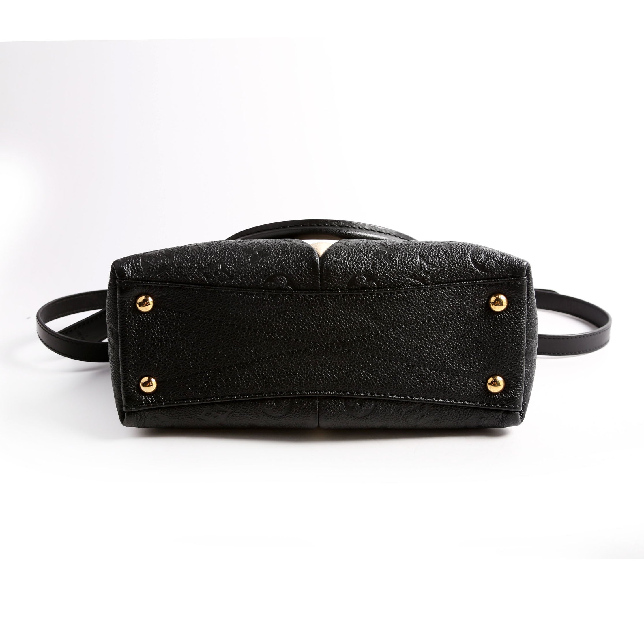 Louis Vuitton V Tote BB Empreinte Beige/Black