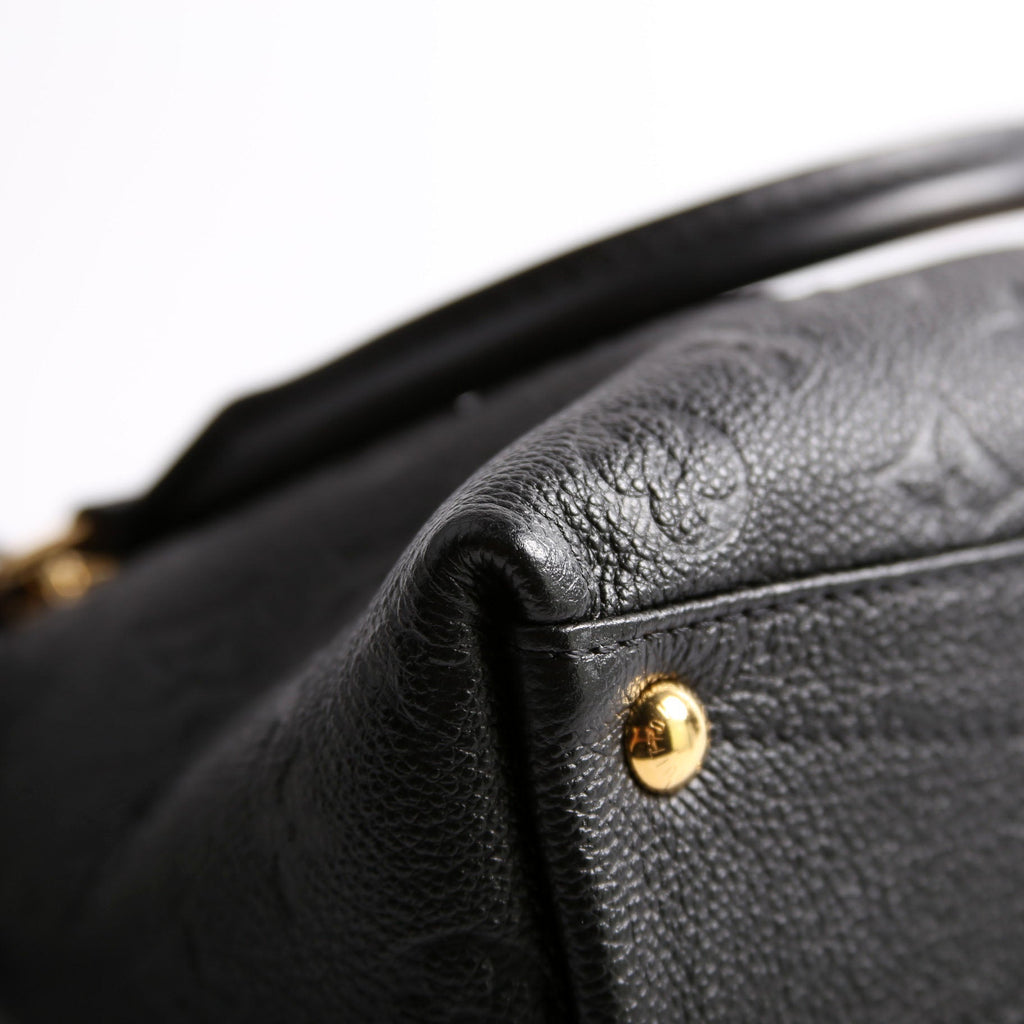 Louis Vuitton V Tote BB Empreinte Beige/Black