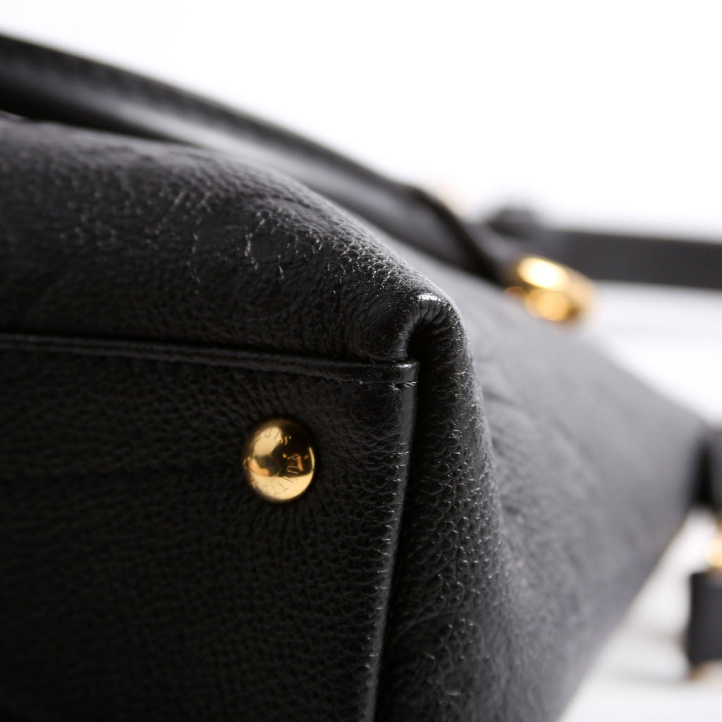 Louis Vuitton V Tote BB Empreinte Beige/Black