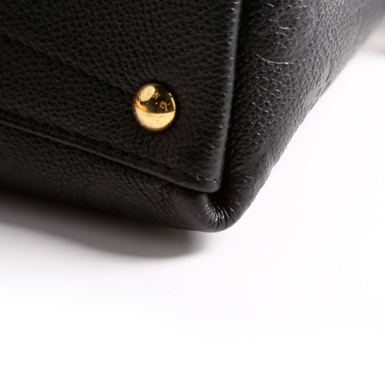 Louis Vuitton V Tote BB Empreinte Beige/Black