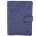 Louis Vuitton Agenda Medium Ring Epi Blue