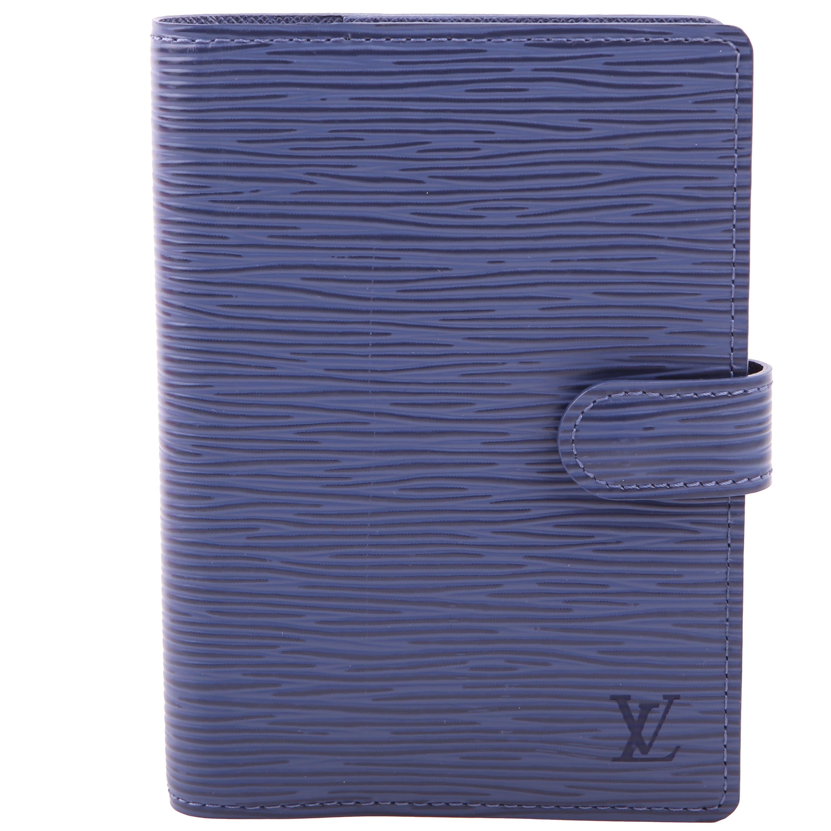 Louis Vuitton Agenda Medium Ring Epi Blue