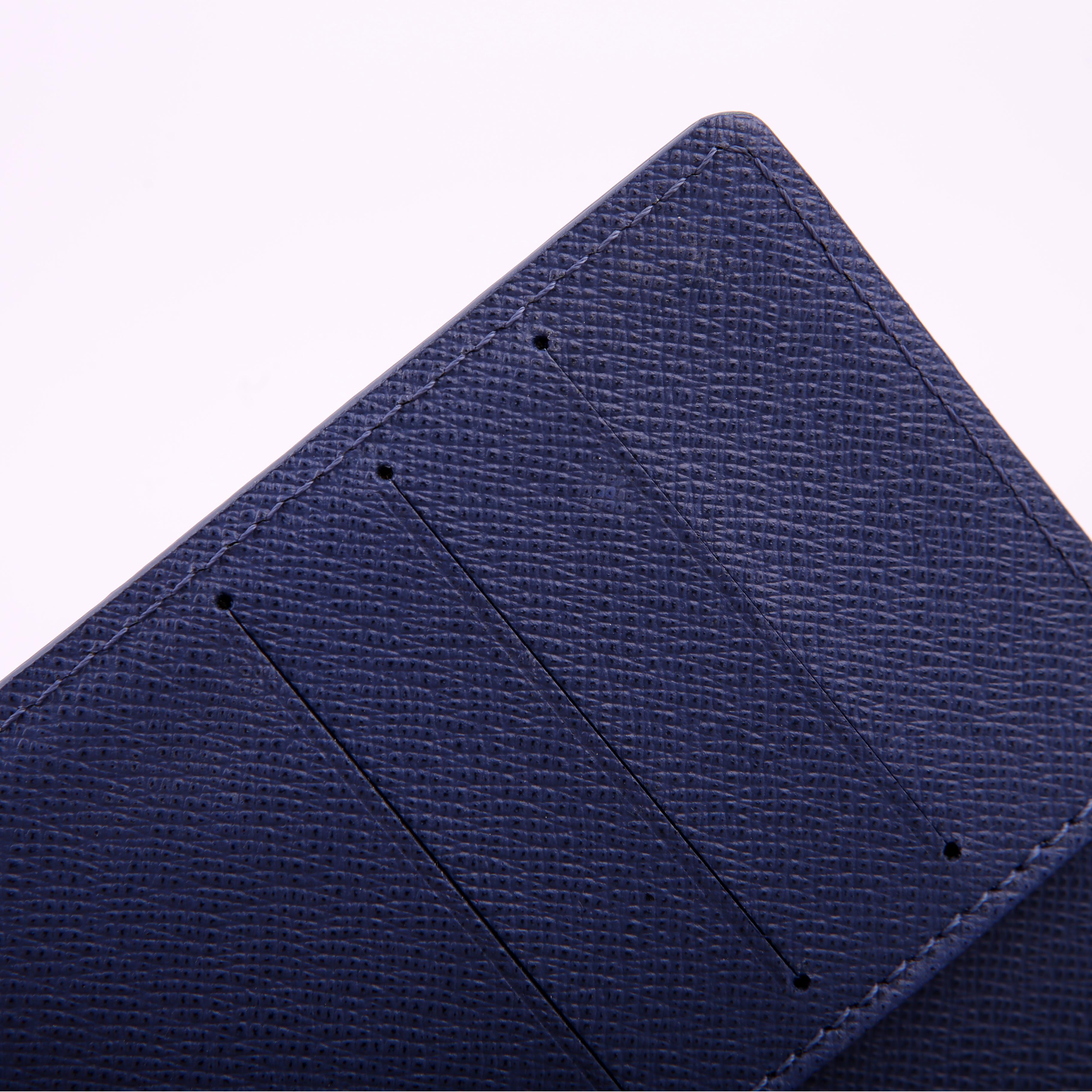 Louis Vuitton Agenda Medium Ring Epi Blue