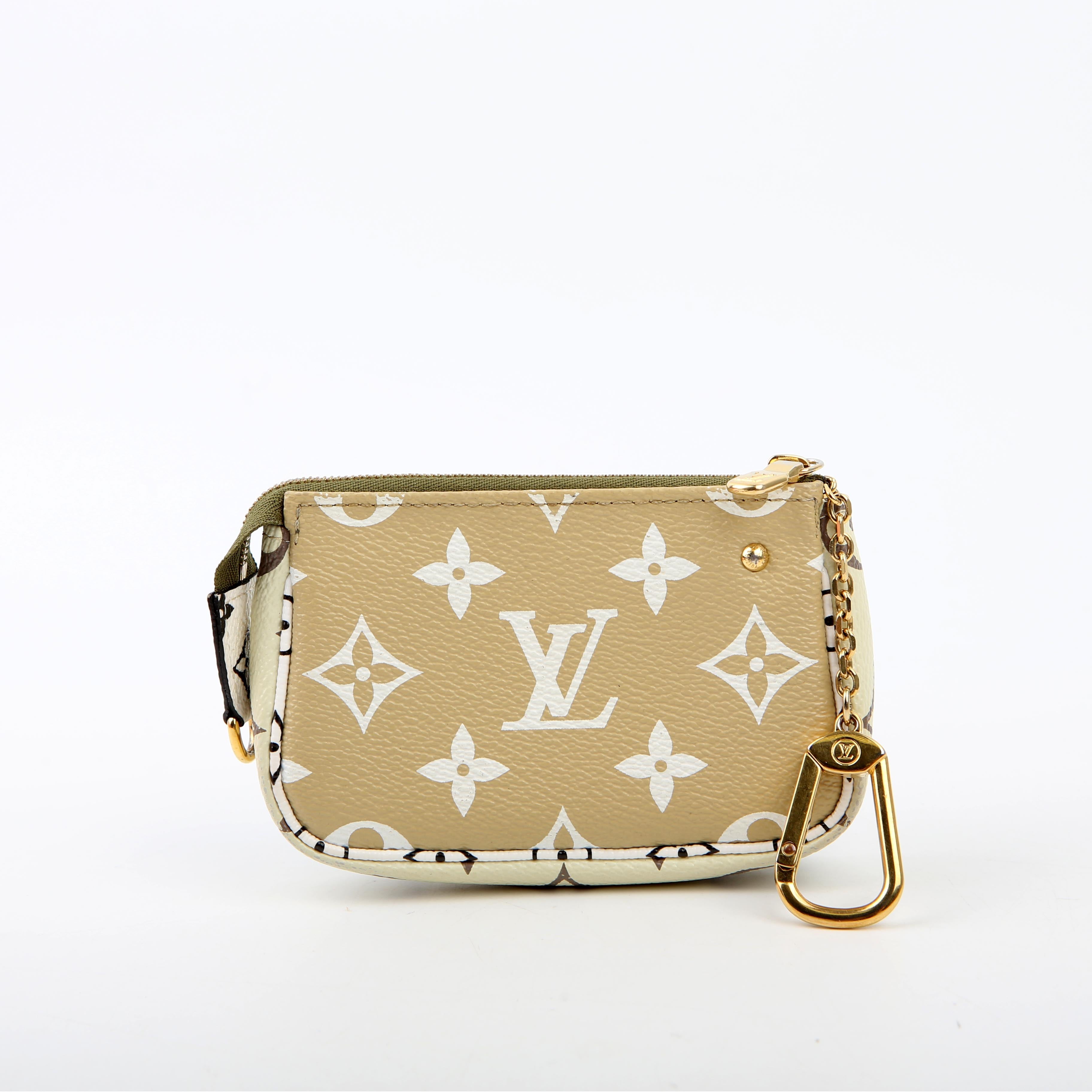 Louis Vuitton Pochette Accessories Micro Giant Monogram Green