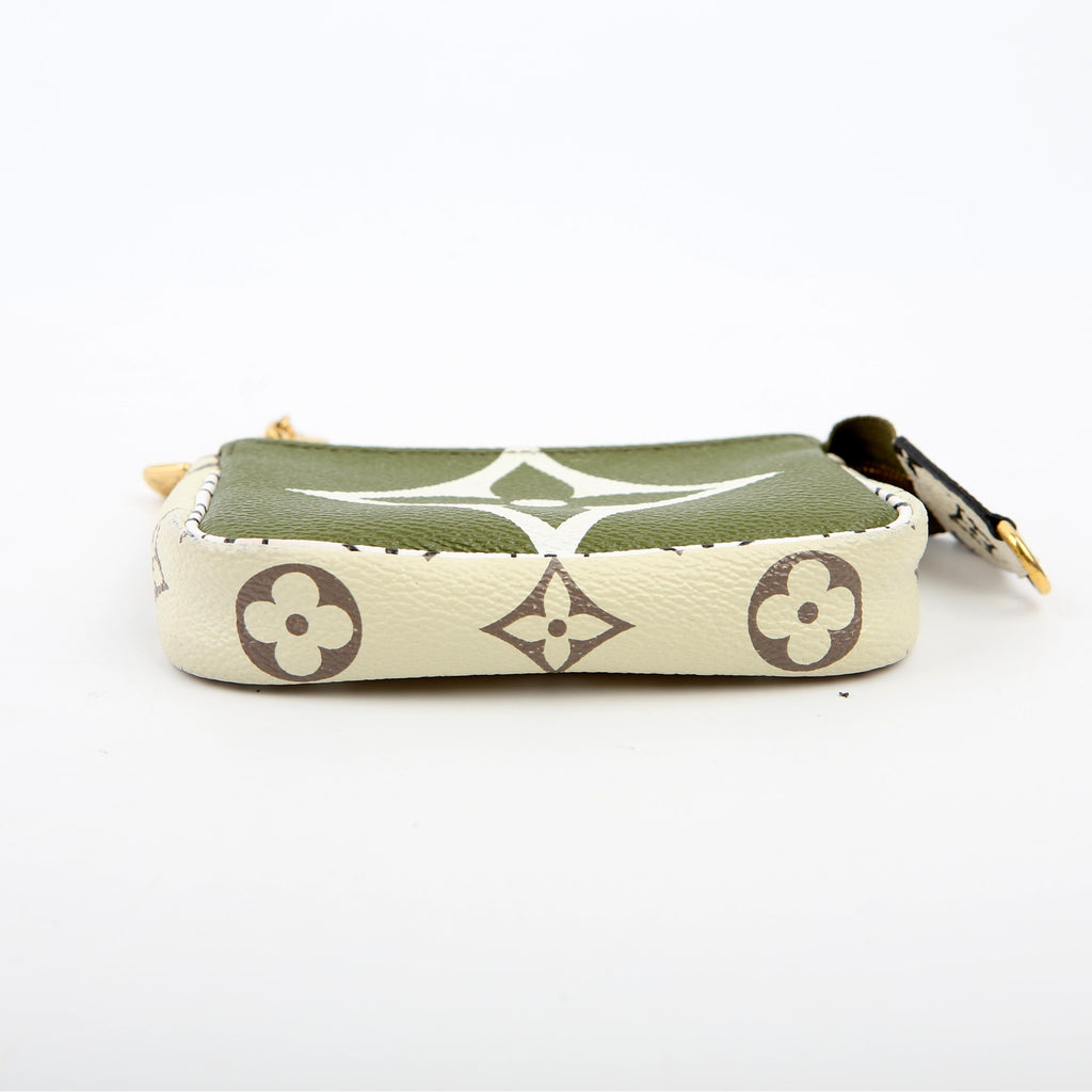 Louis Vuitton Pochette Accessories Micro Giant Monogram Green
