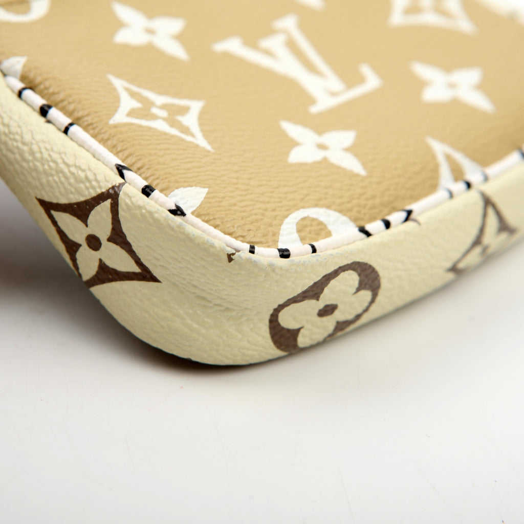 Louis Vuitton Pochette Accessories Micro Giant Monogram Green