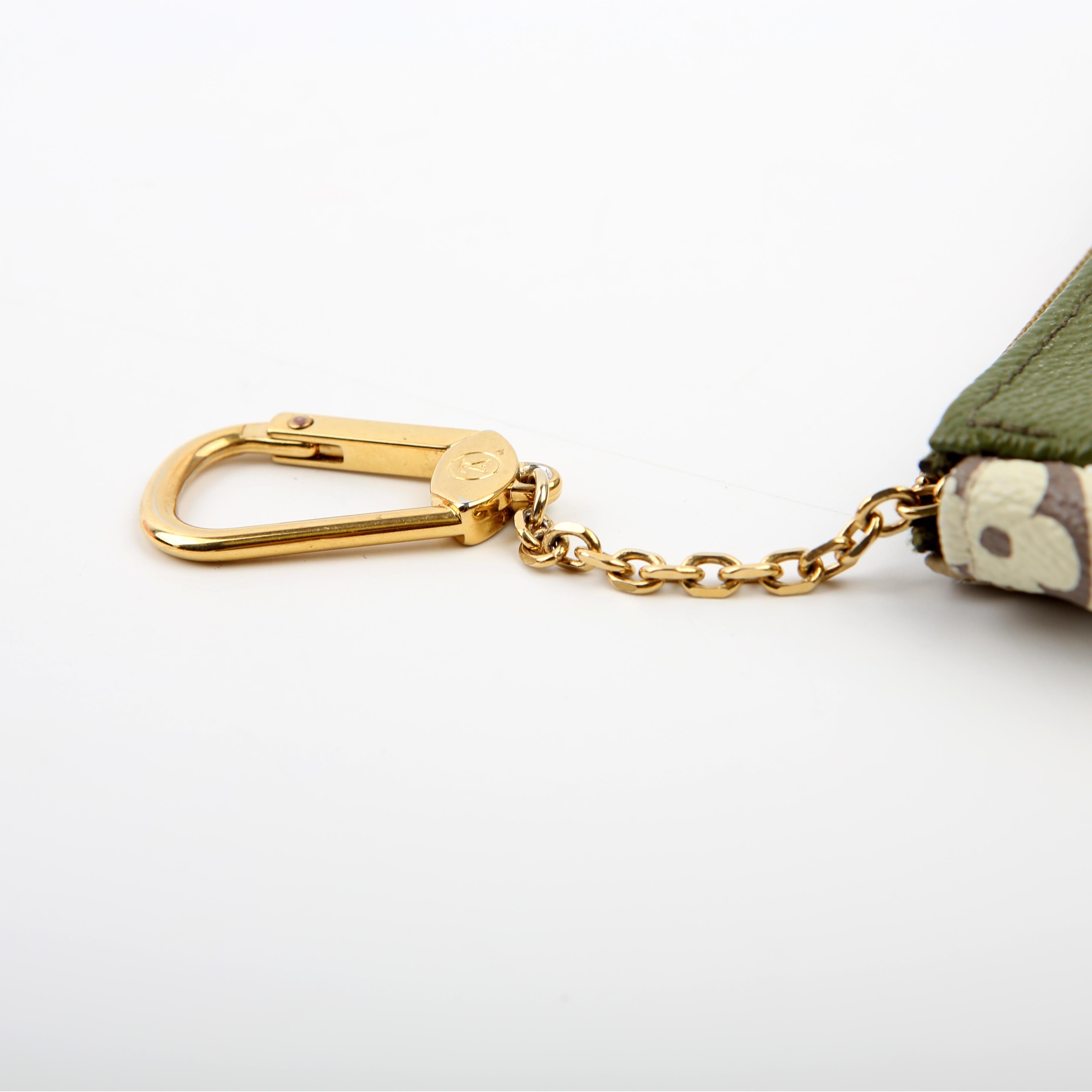 Louis Vuitton Pochette Accessories Micro Giant Monogram Green