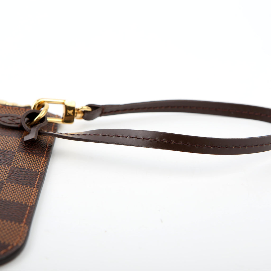 Louis Vuitton Pochette Only Neverfull Damier Ebene Red