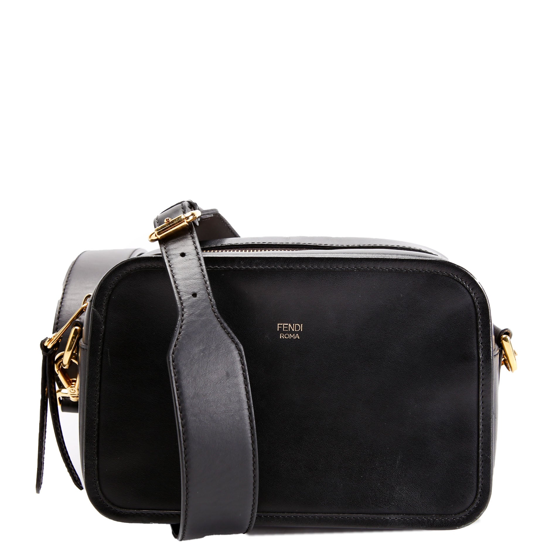 Fendi 8BT287 F Is Fendi Camera Bag Black