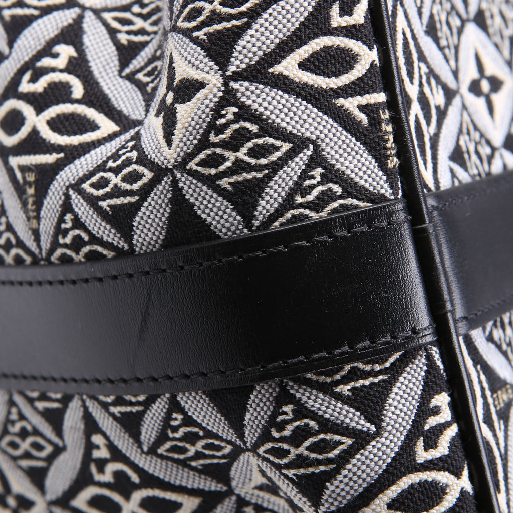 Louis Vuitton Keepall 45 Bandouliere Since 1854 Jacquard Black/White