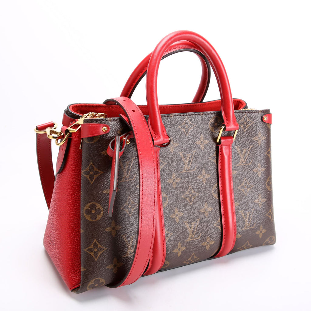 Louis Vuitton Soufflot BB Monogram Red