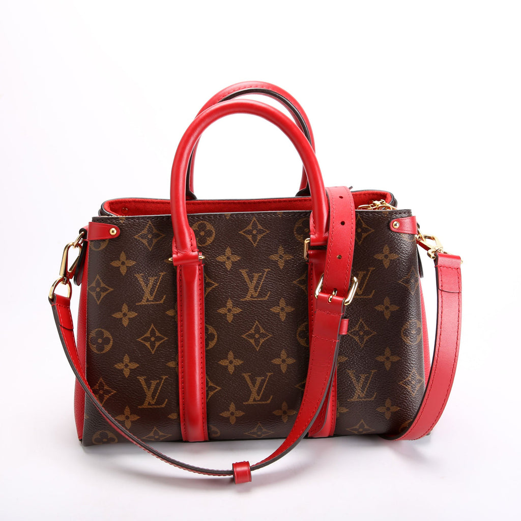 Louis Vuitton Soufflot BB Monogram Red