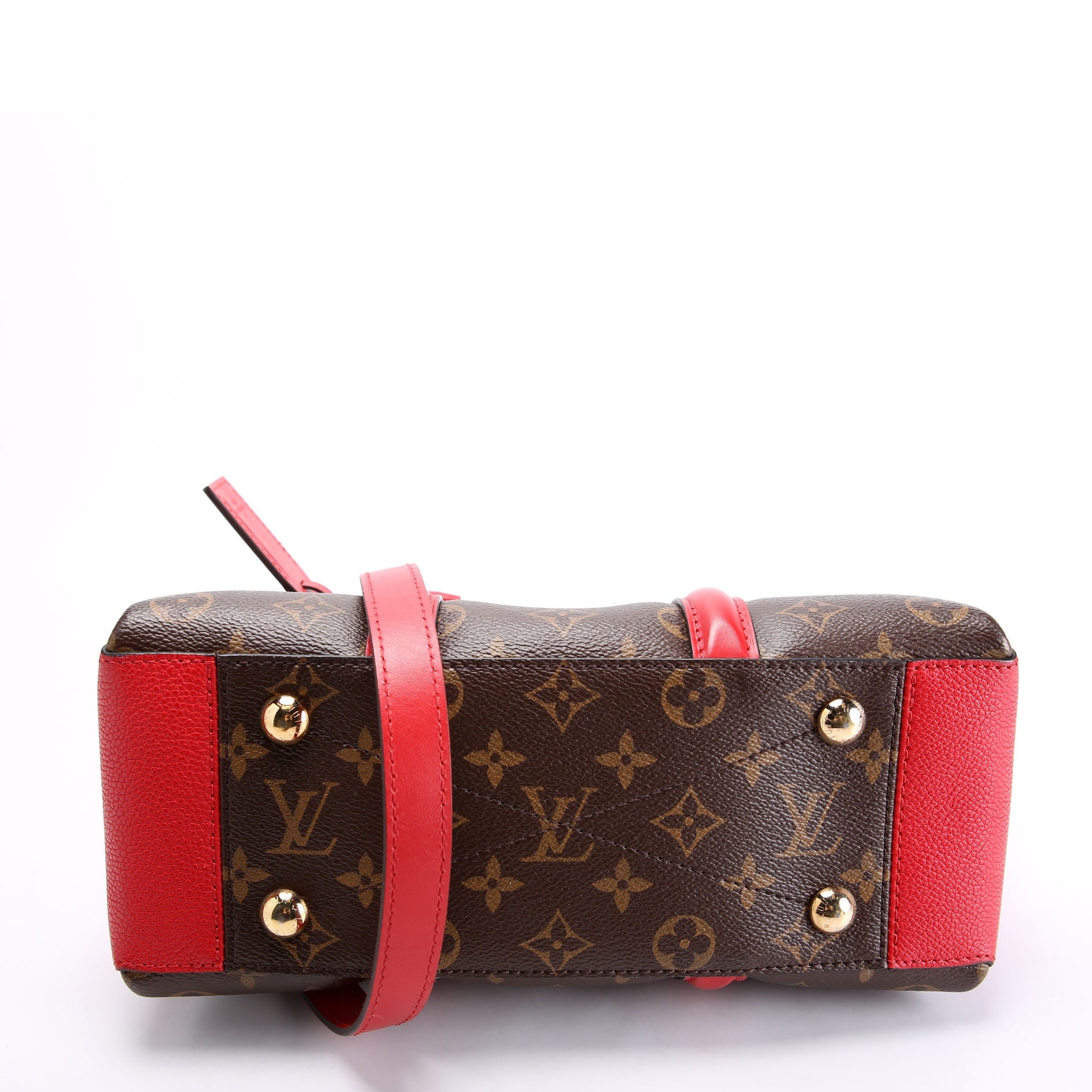 Louis Vuitton Soufflot BB Monogram Red