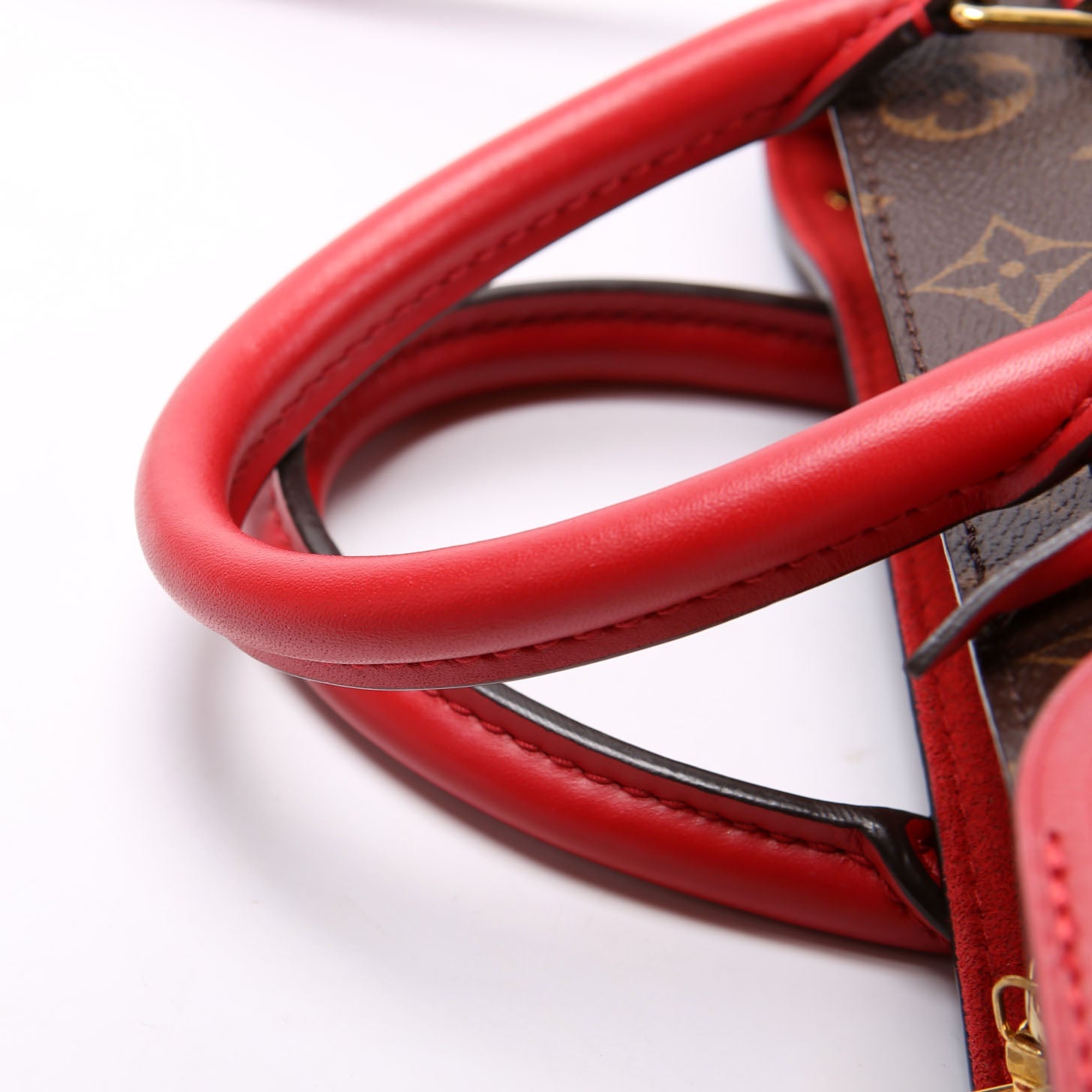 Louis Vuitton Soufflot BB Monogram Red