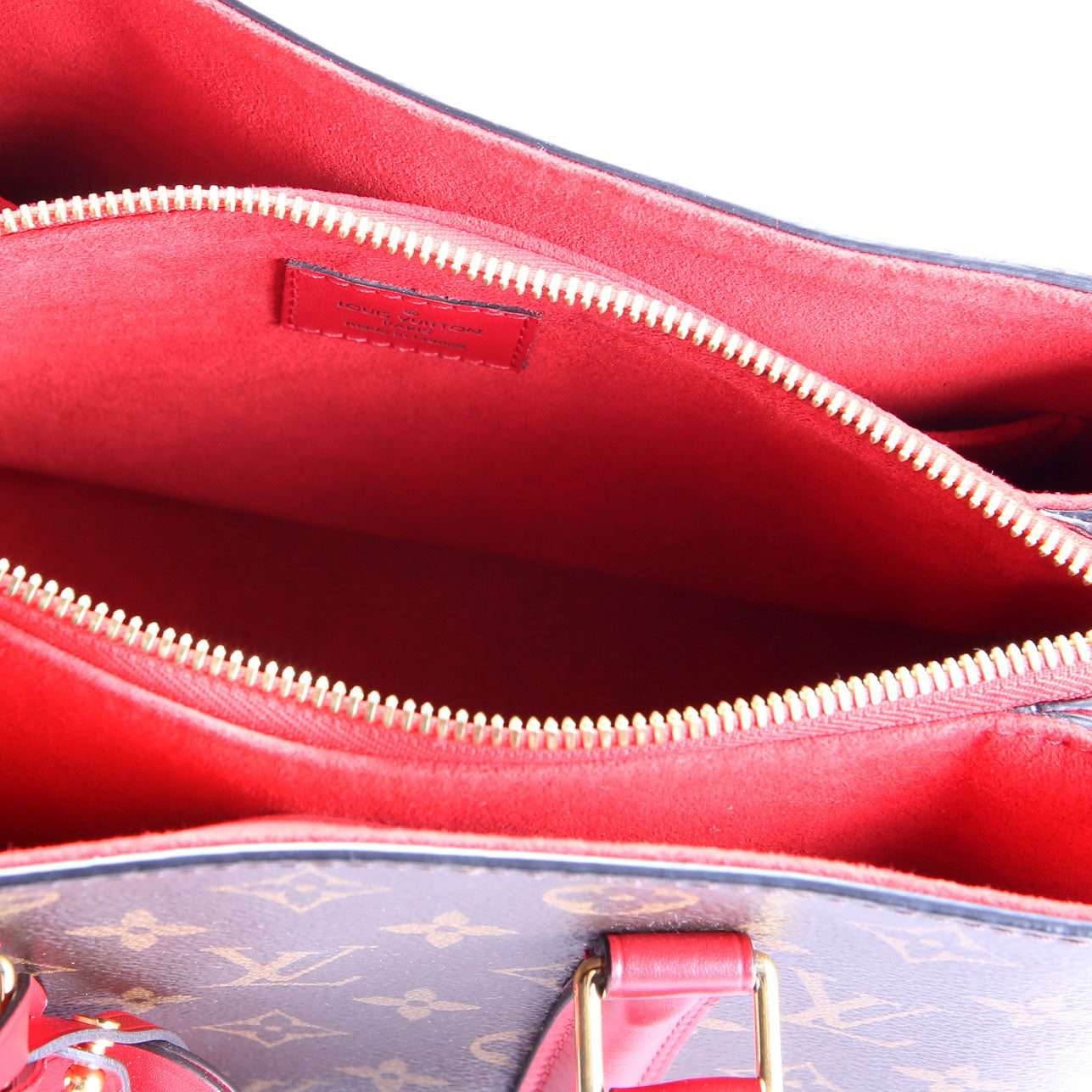 Louis Vuitton Soufflot BB Monogram Red