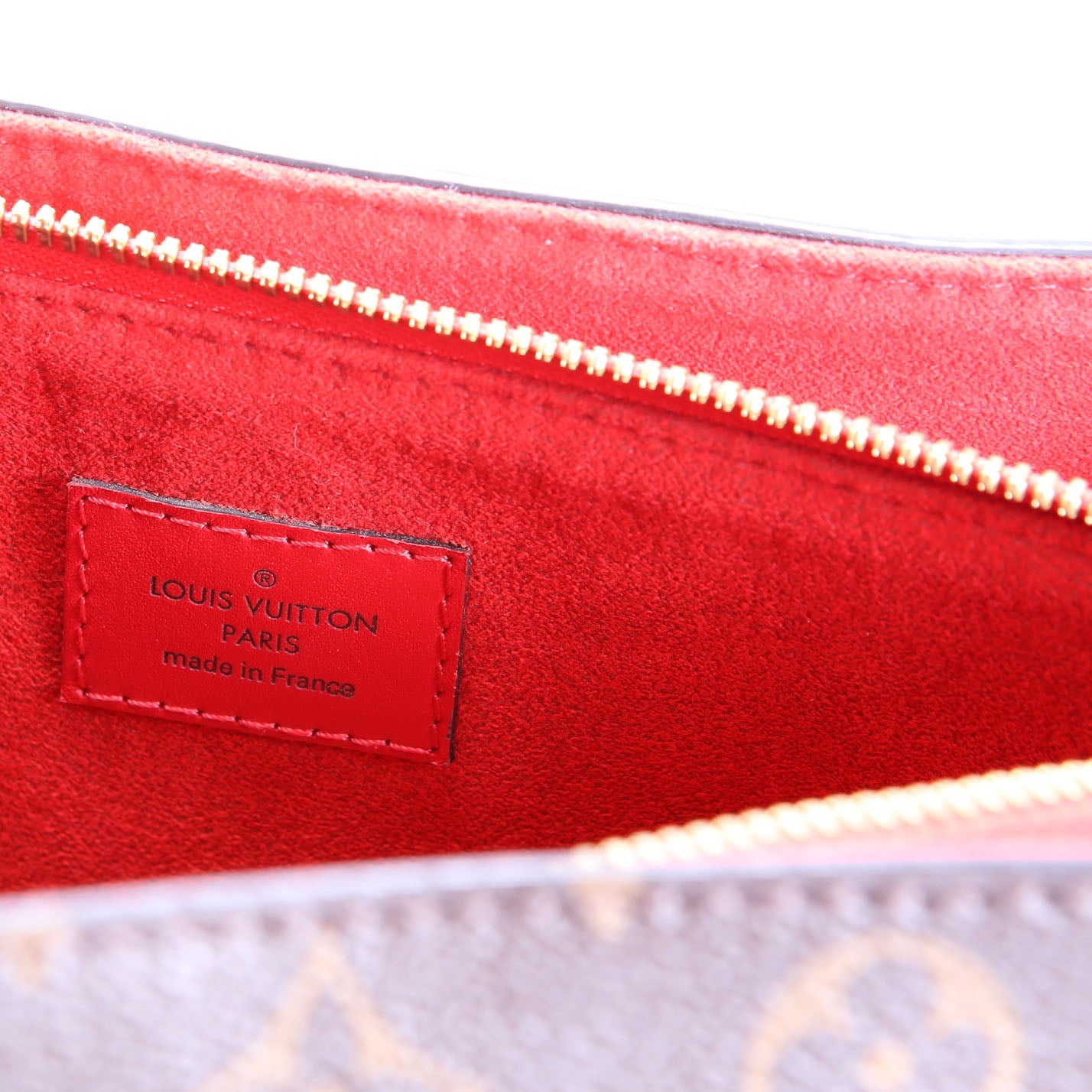 Louis Vuitton Soufflot BB Monogram Red