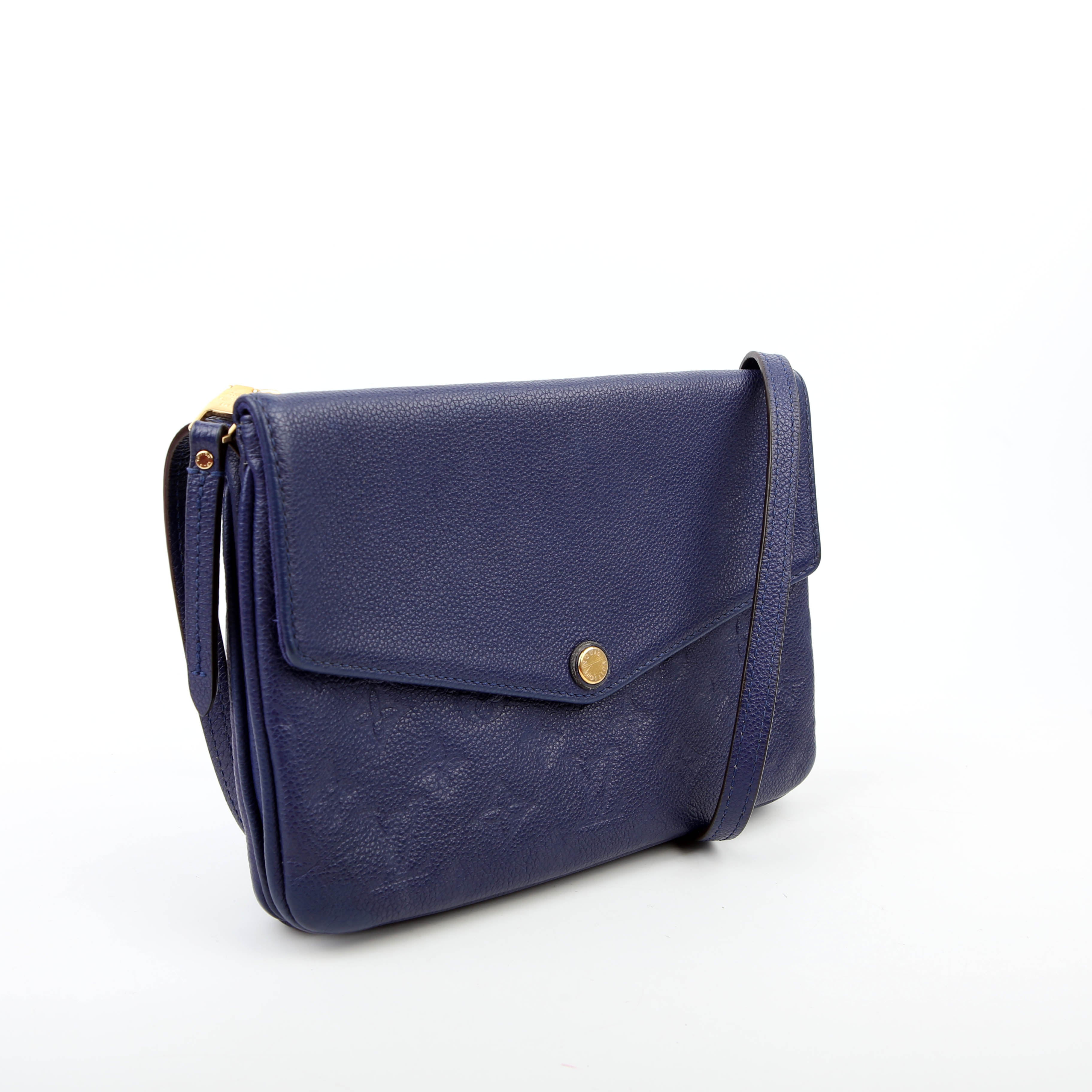 Louis Vuitton Twice Bag Empreinte Blue
