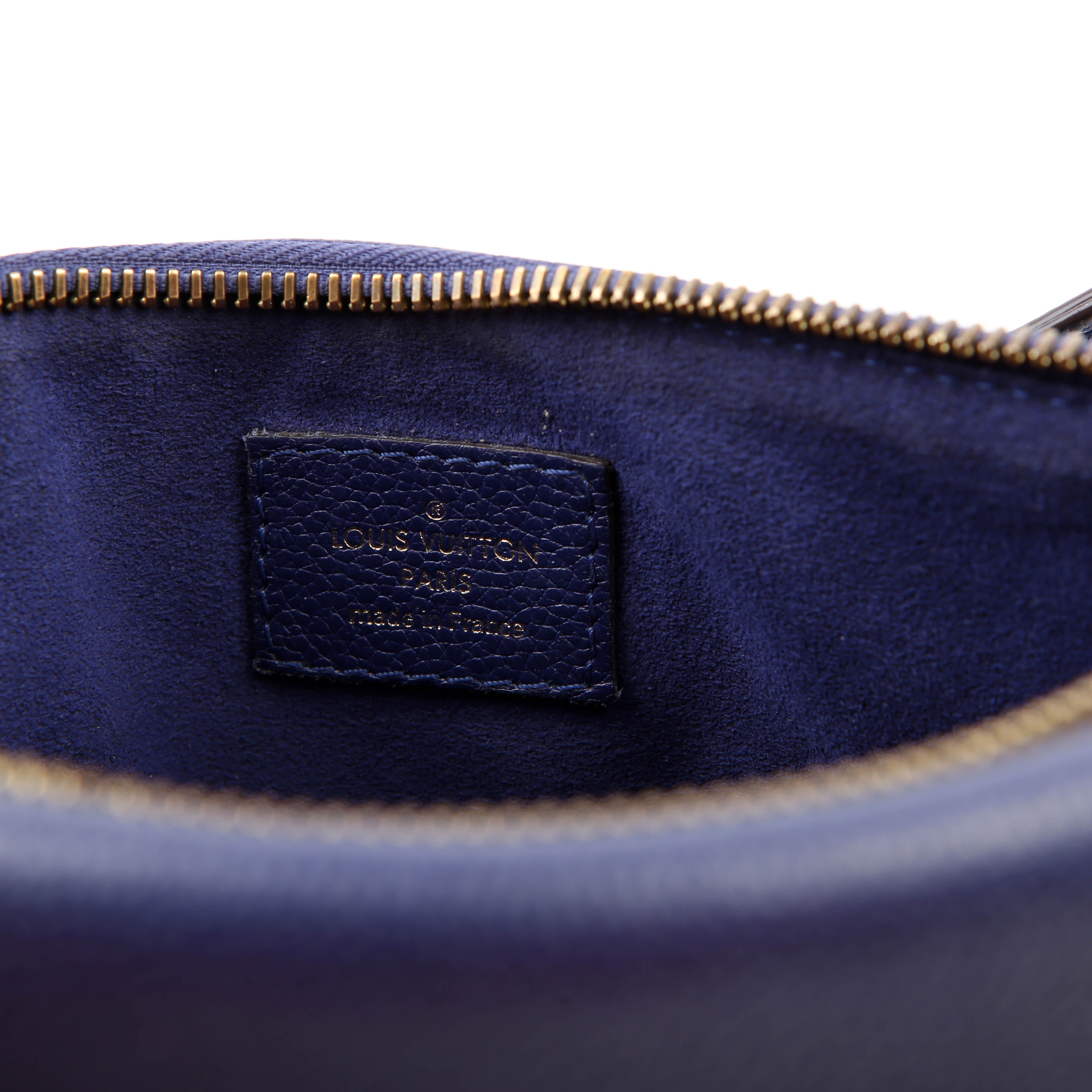 Louis Vuitton Twice Bag Empreinte Blue