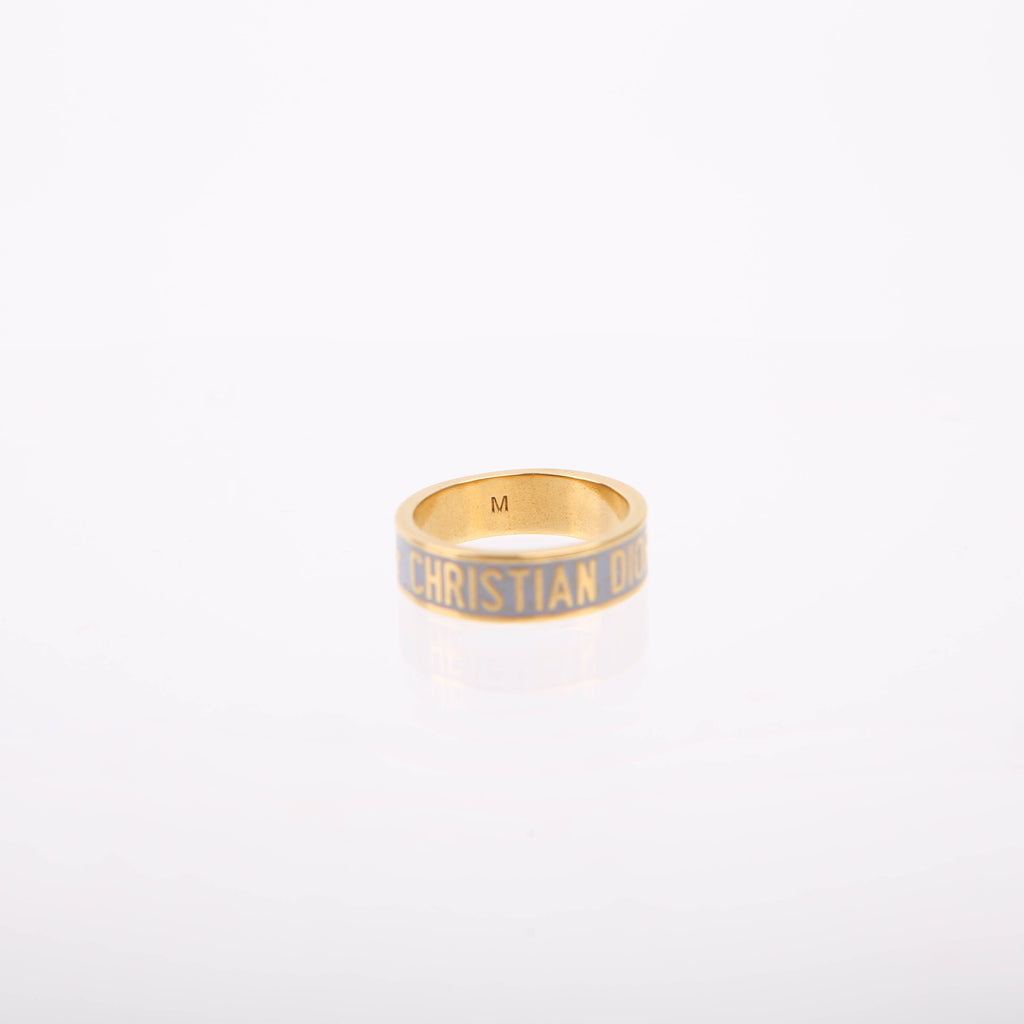 Christian Dior Dior Code Ring Set with Crystals Size Medium