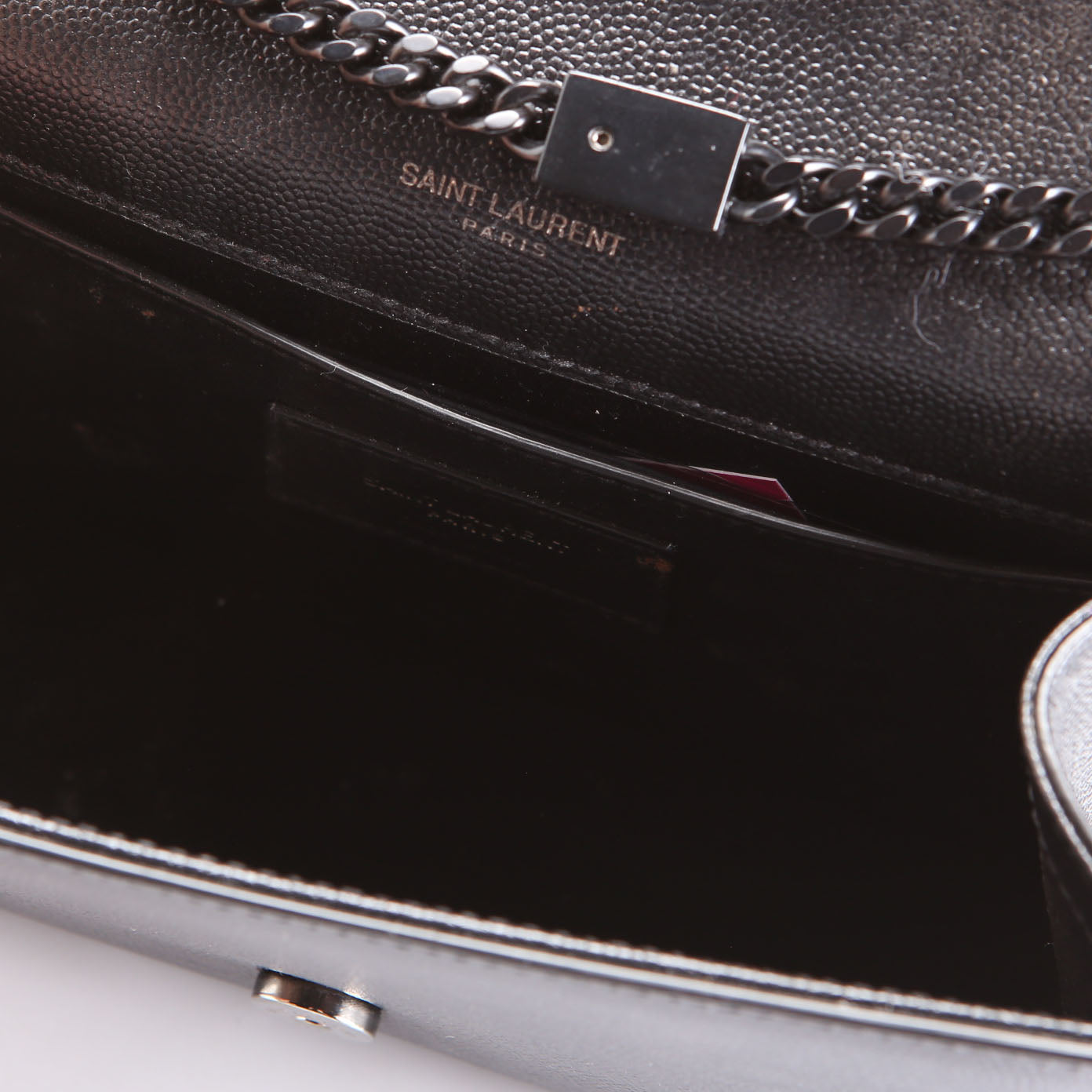 Saint Laurent Kate Satchel Grain Small 469390