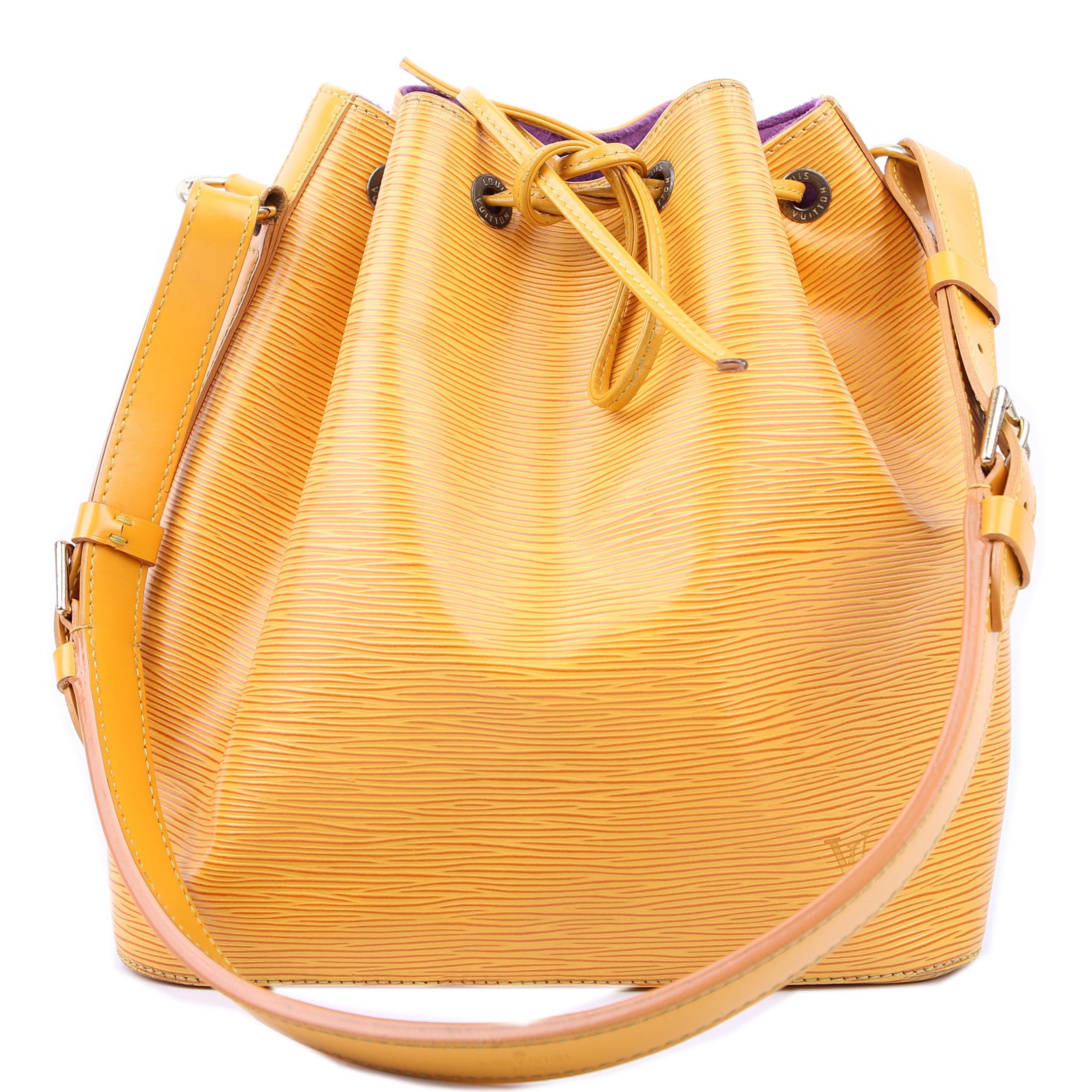 Louis Vuitton Noe Petite Vintage Epi Yellow