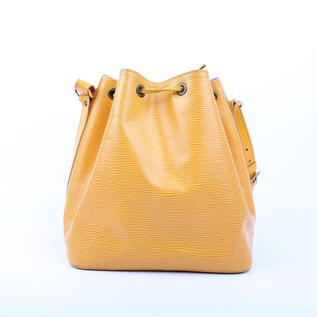 Louis Vuitton Noe Petite Vintage Epi Yellow