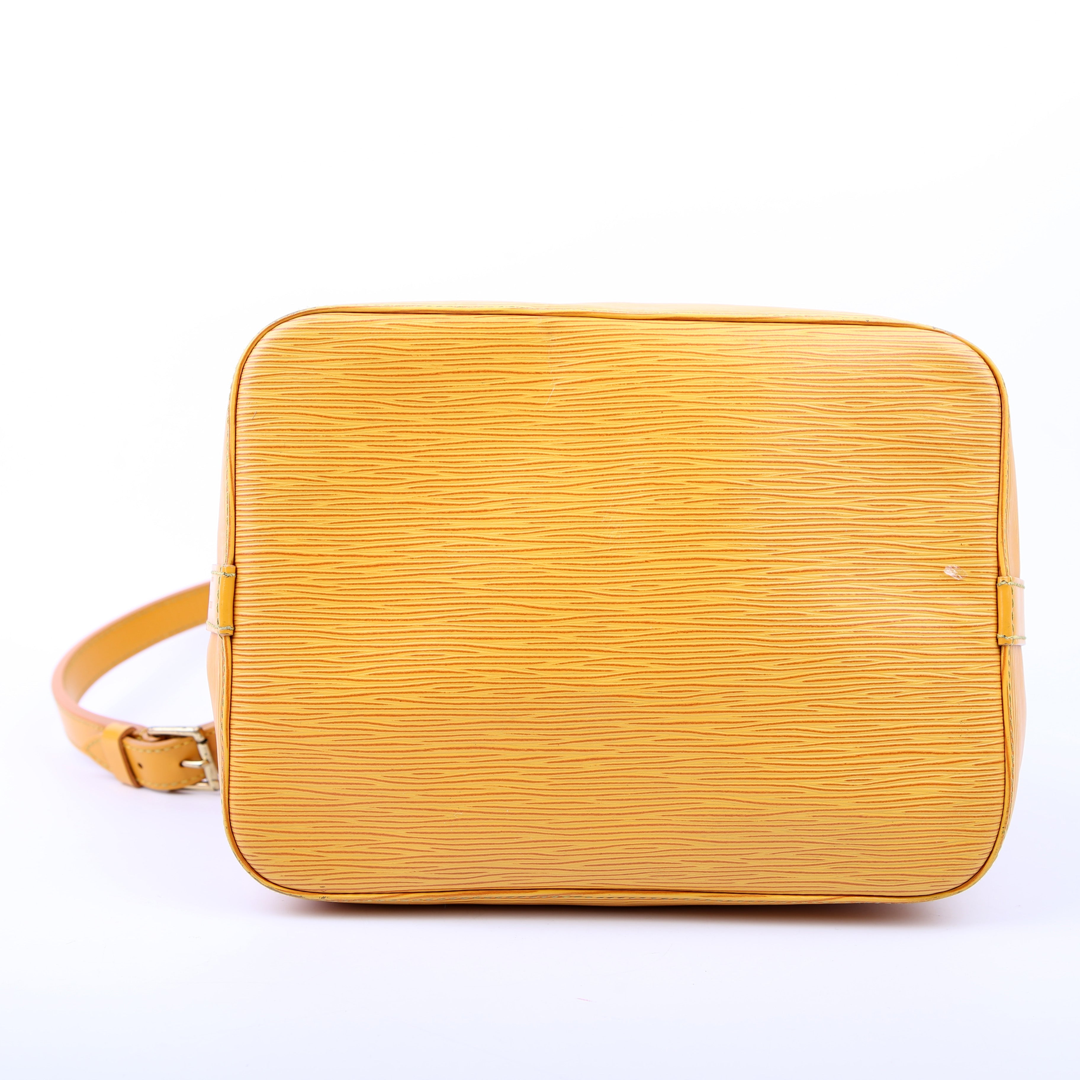 Louis Vuitton Noe Petite Vintage Epi Yellow