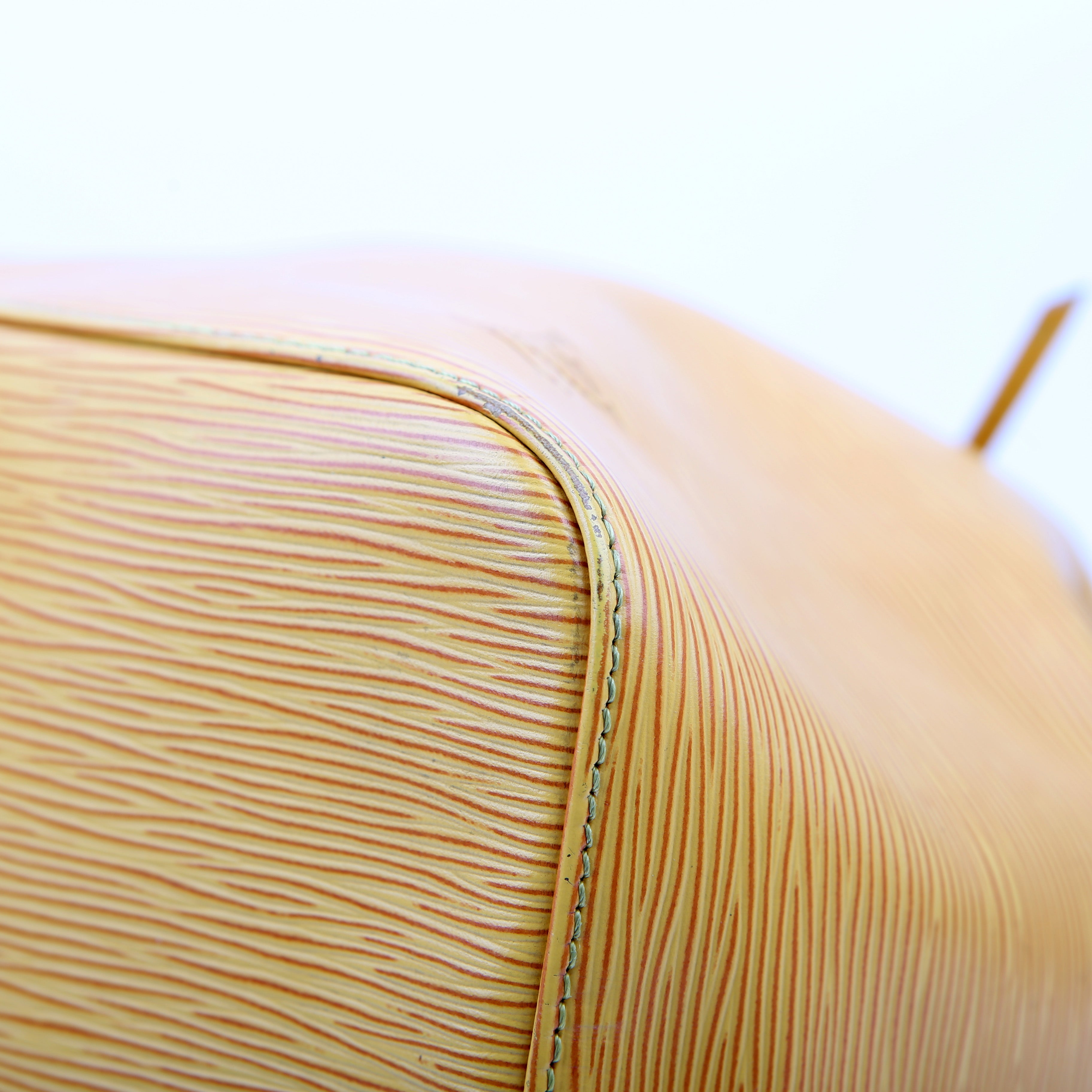 Louis Vuitton Noe Petite Vintage Epi Yellow