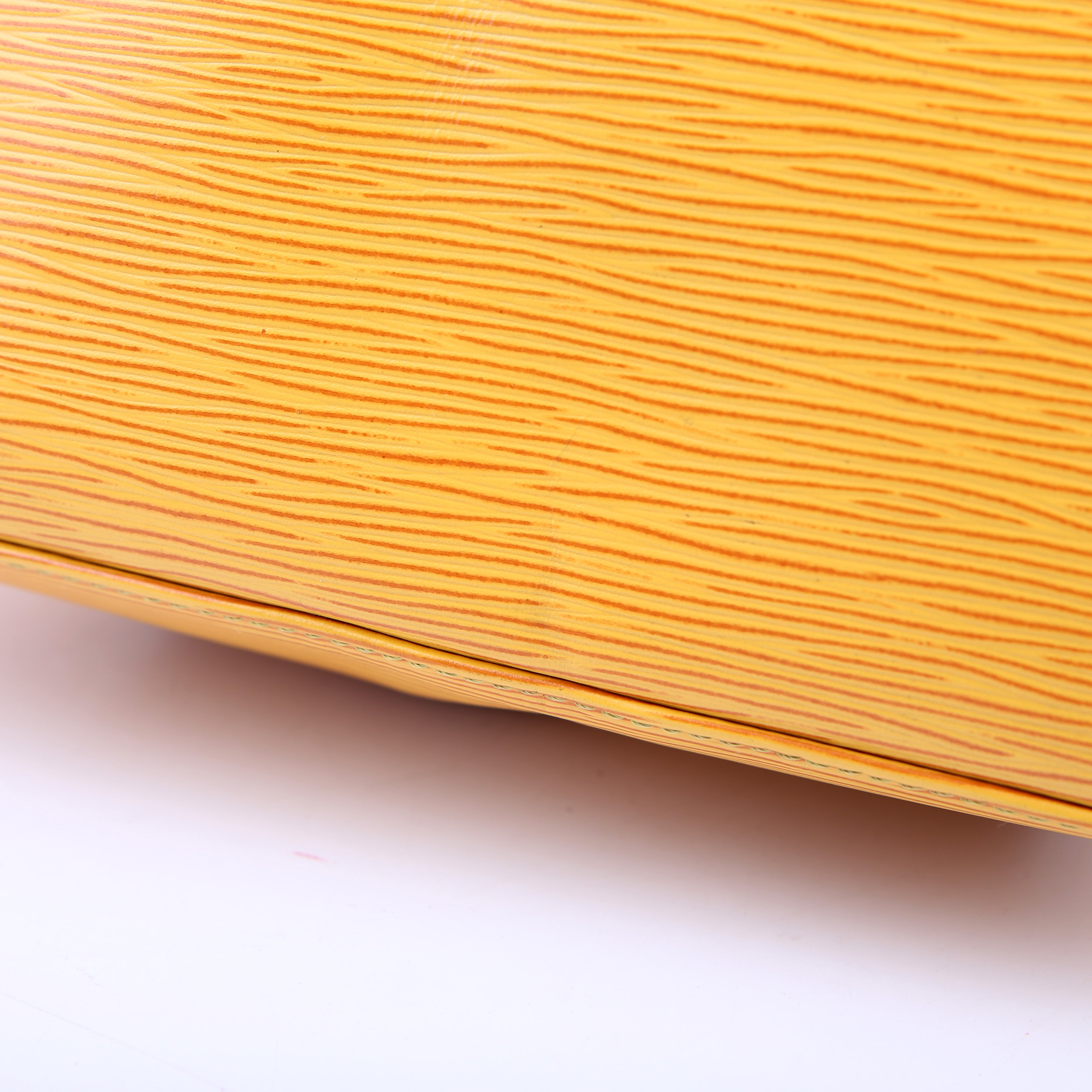 Louis Vuitton Noe Petite Vintage Epi Yellow